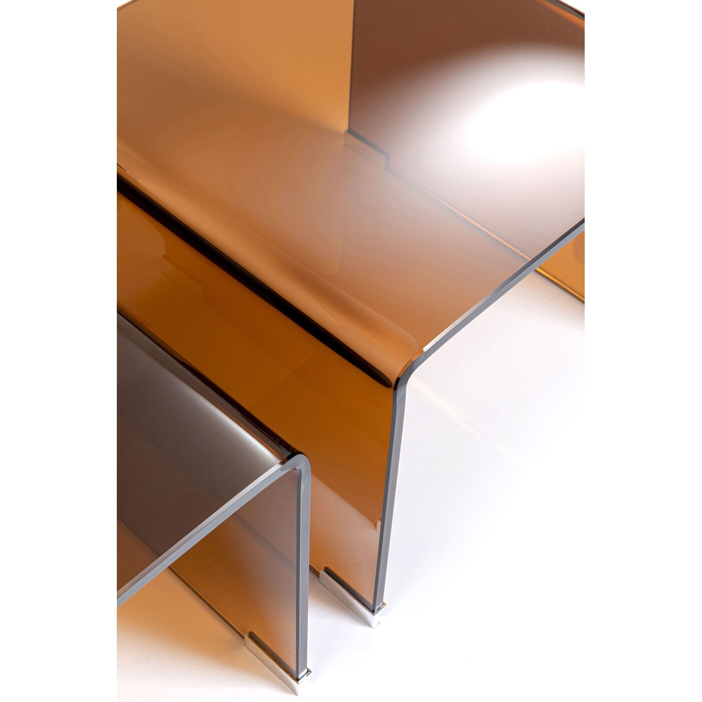 Стол кофейный Visible Amber 90x50 см(3 предмета) от KARE Design