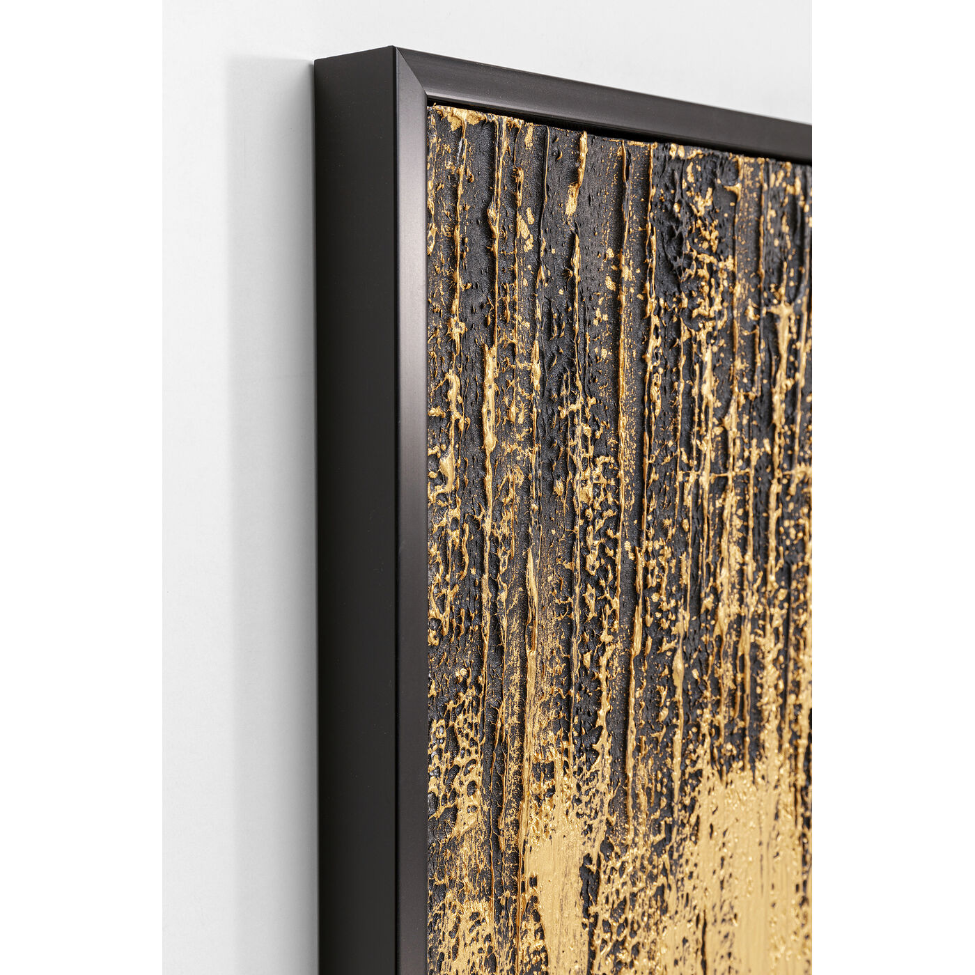 Картина в раме Abstract Black 80x120 см от KARE Design