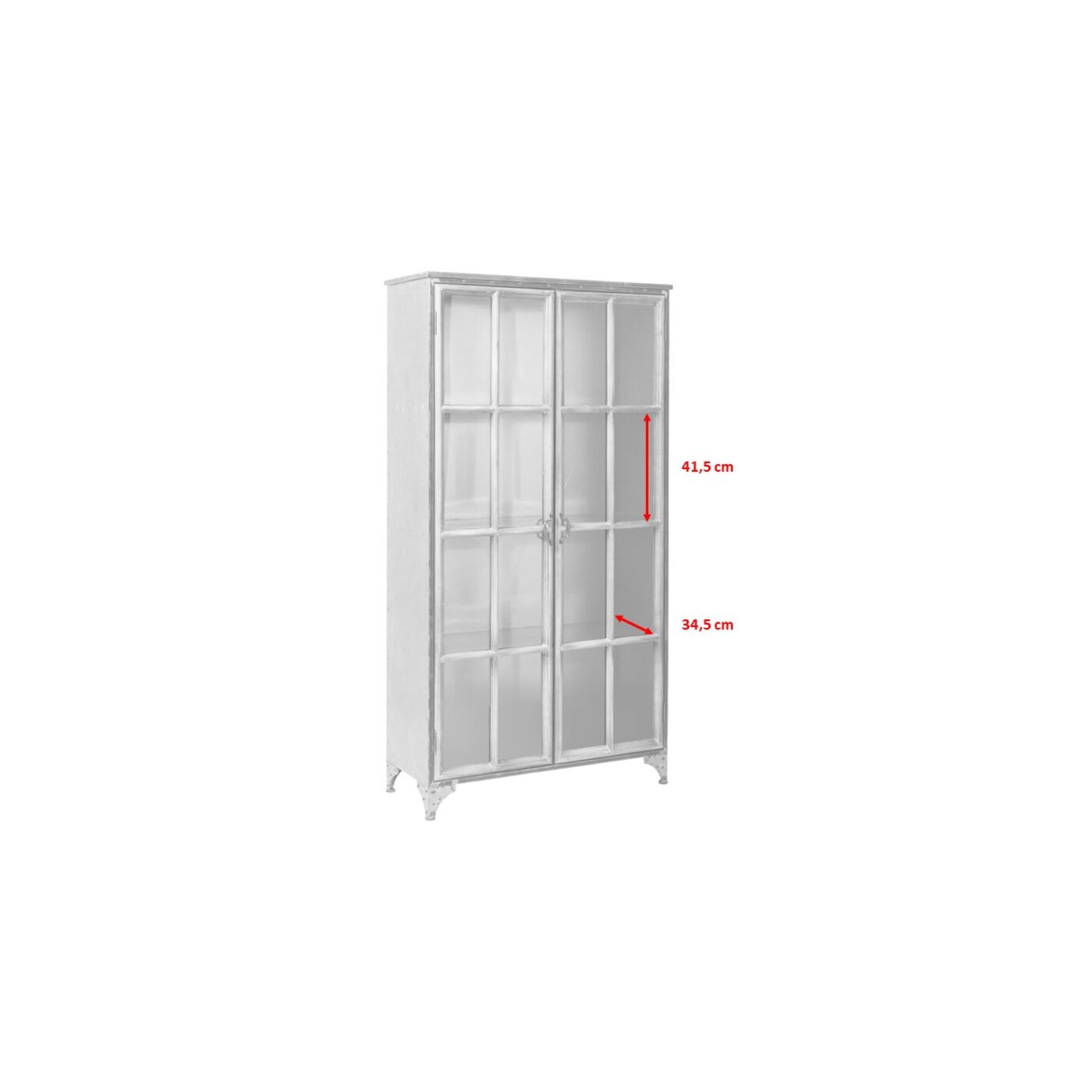 Шкаф-витрина Kontor 97 см от KARE Design