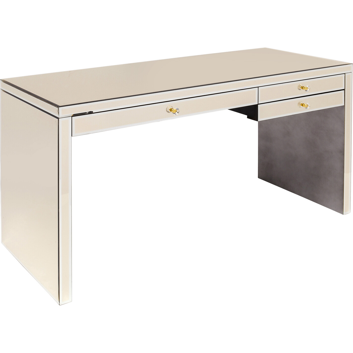 Стол письменный Luxury Champagne 140x60 см от KARE Design