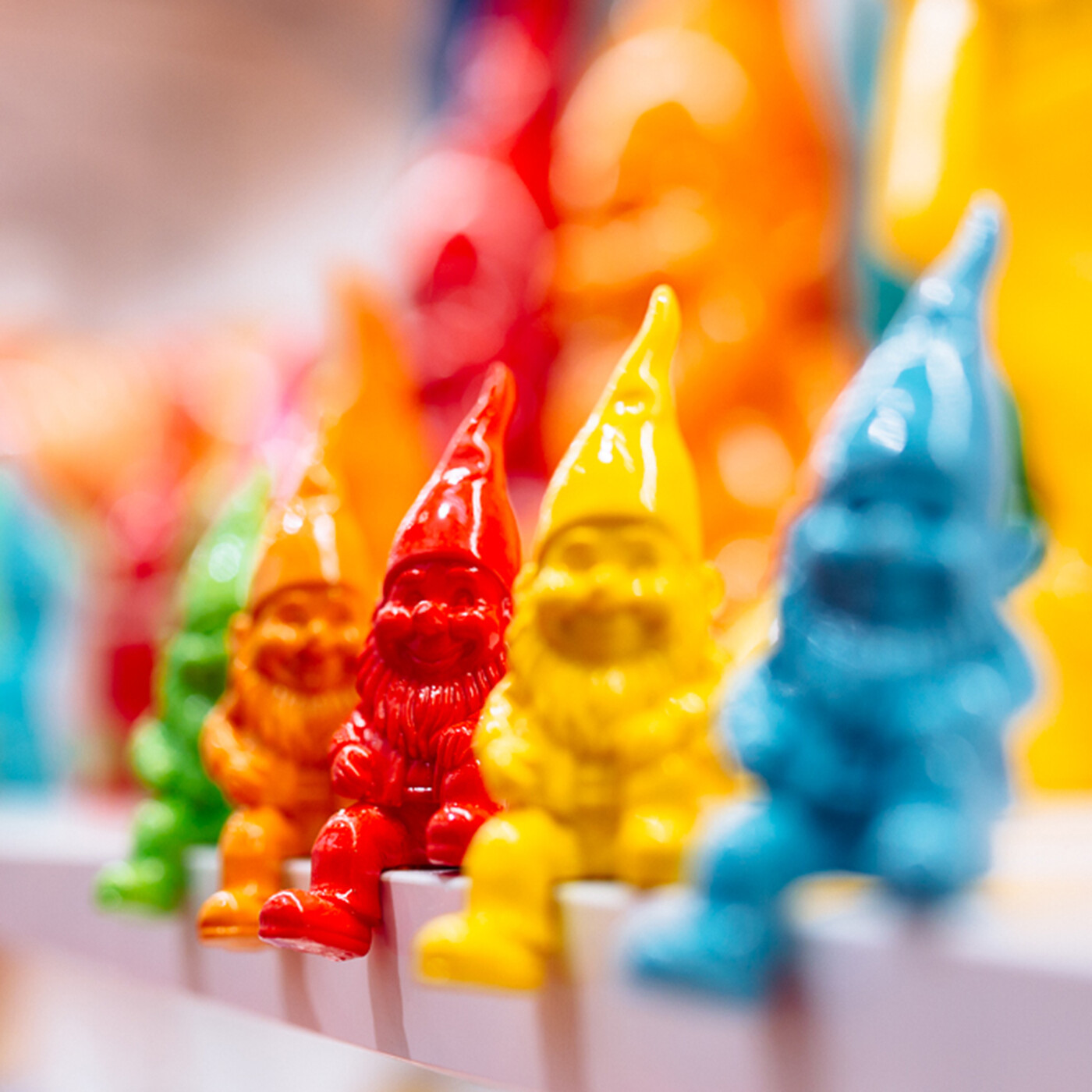 Фигура декоративная Gnome Colore «Разноцветный гном» 11 см от KARE Design