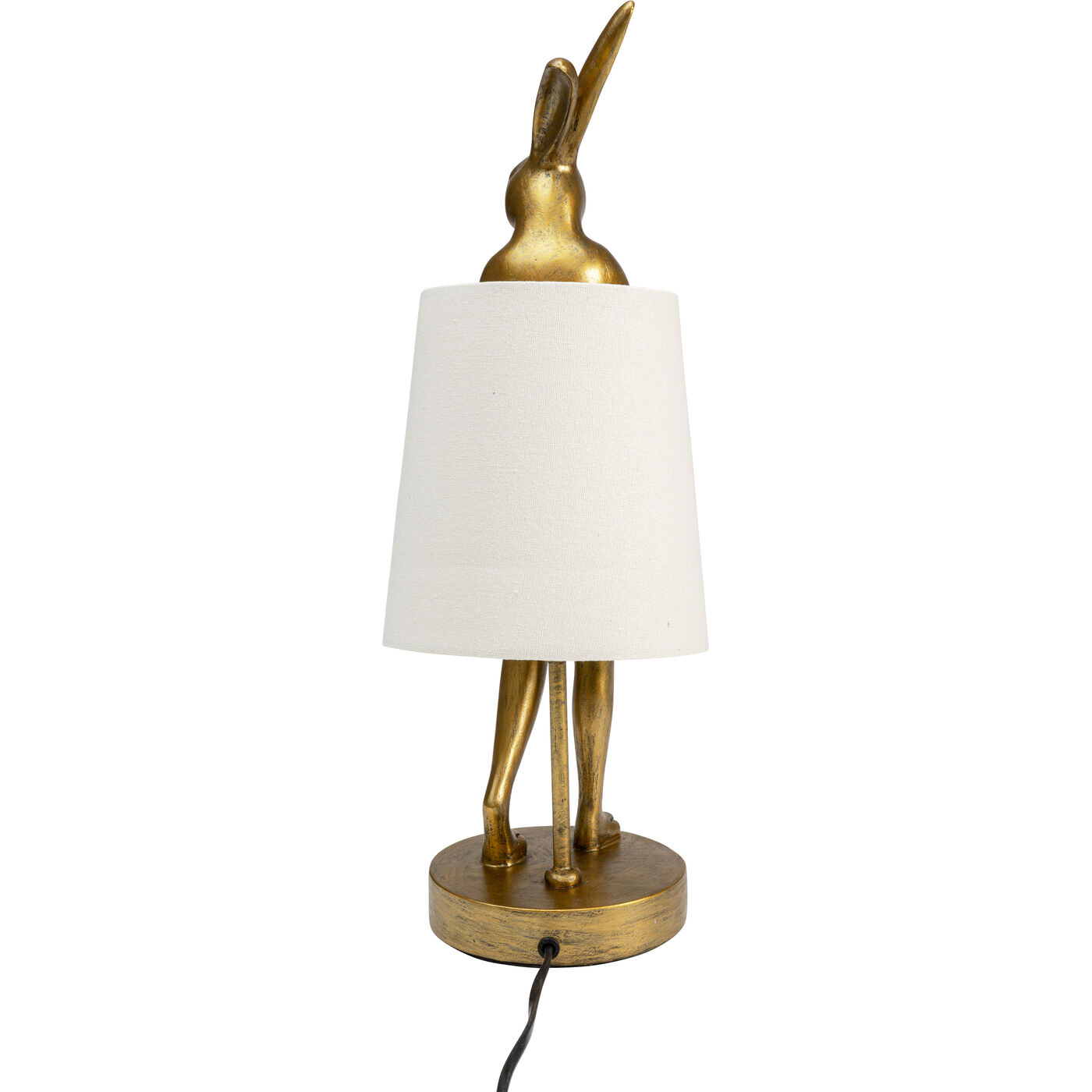 Светильник настольный Animal Rabbit Gold/White 50 см от KARE Design