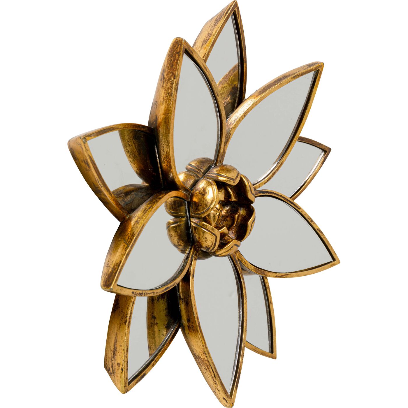 Украшение настенное Lotus «Зеркальный лотос» Ø33 см от KARE Design