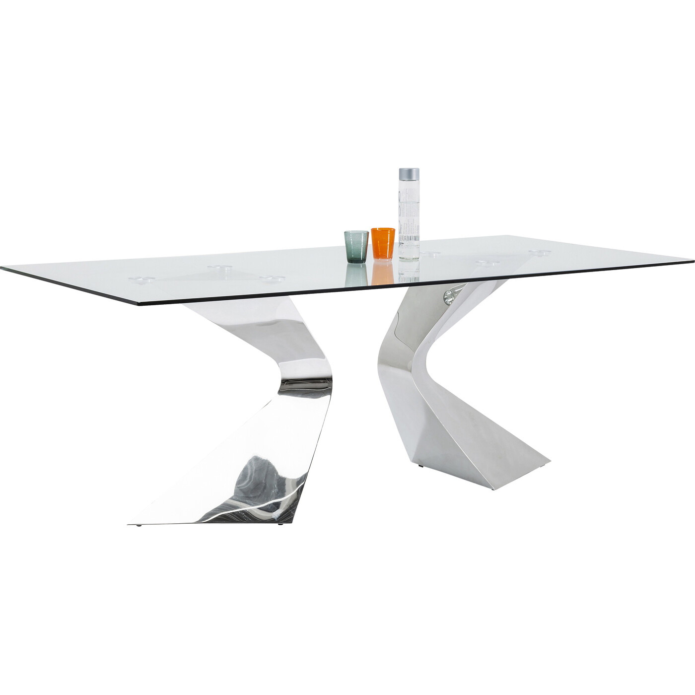 Стол Gloria Chrome 200x100 см от KARE Design
