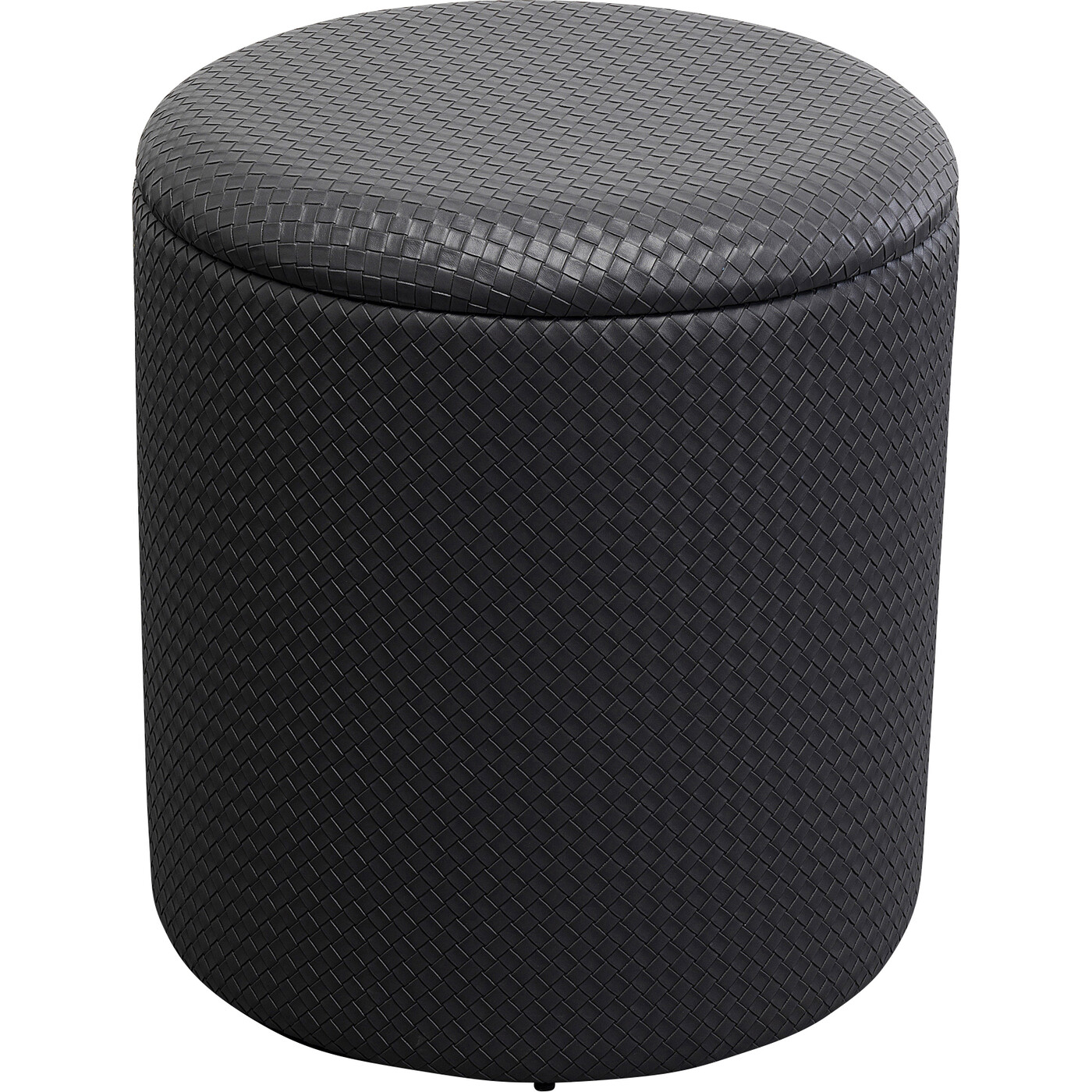 Пуф Venezia Storage Black Ø40 см от KARE Design