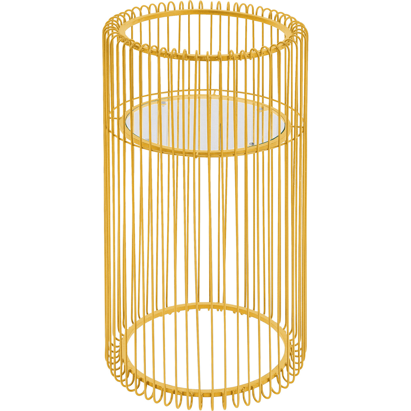 Кашпо Wire «Проволочное» 70 см, Золотой от KARE Design