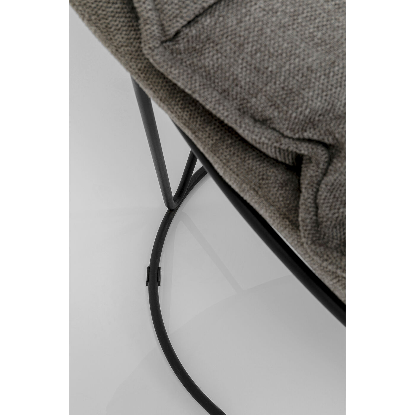 Кресло с подставкой для ног Snuggle Grey (2 шт) от KARE Design
