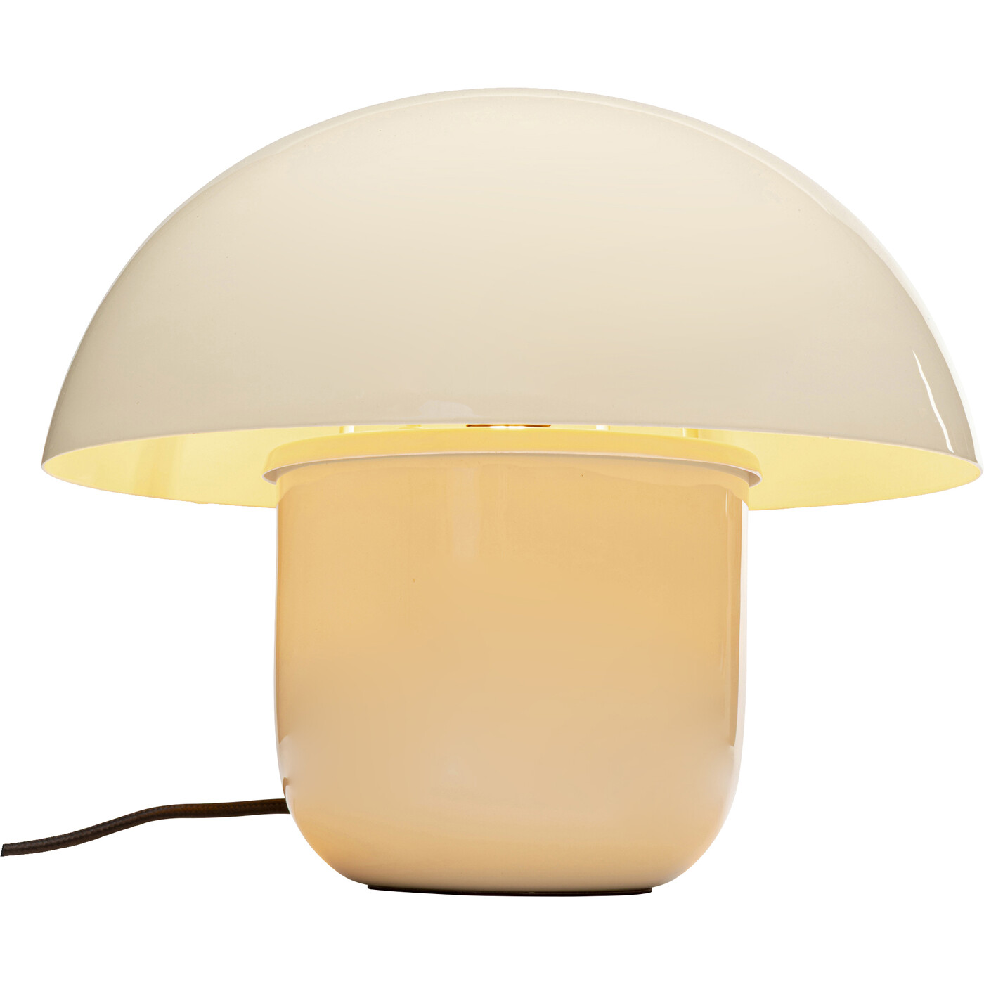 Светильник настольный Mushroom Shiny Ecru 27cm от KARE Design
