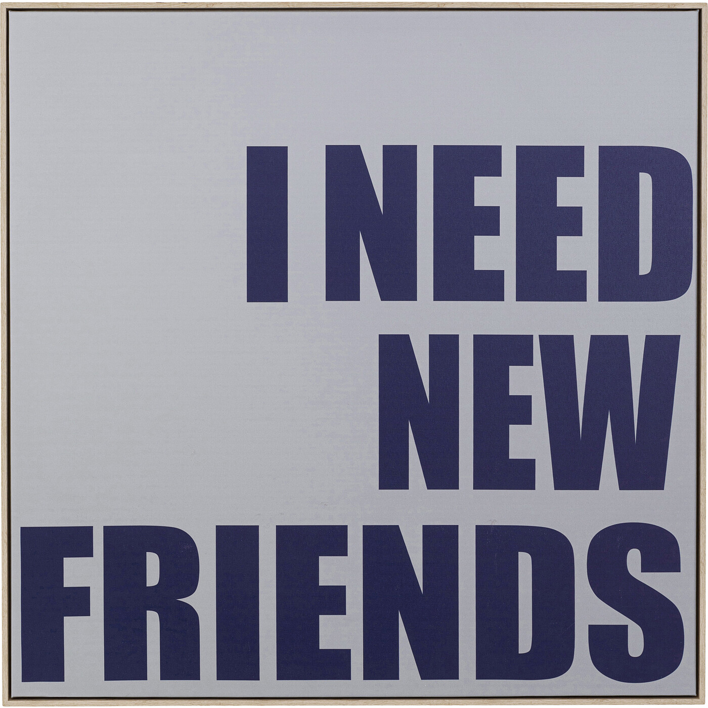 Картина New Friends «Я тебя люблю» 80x80 см от KARE Design