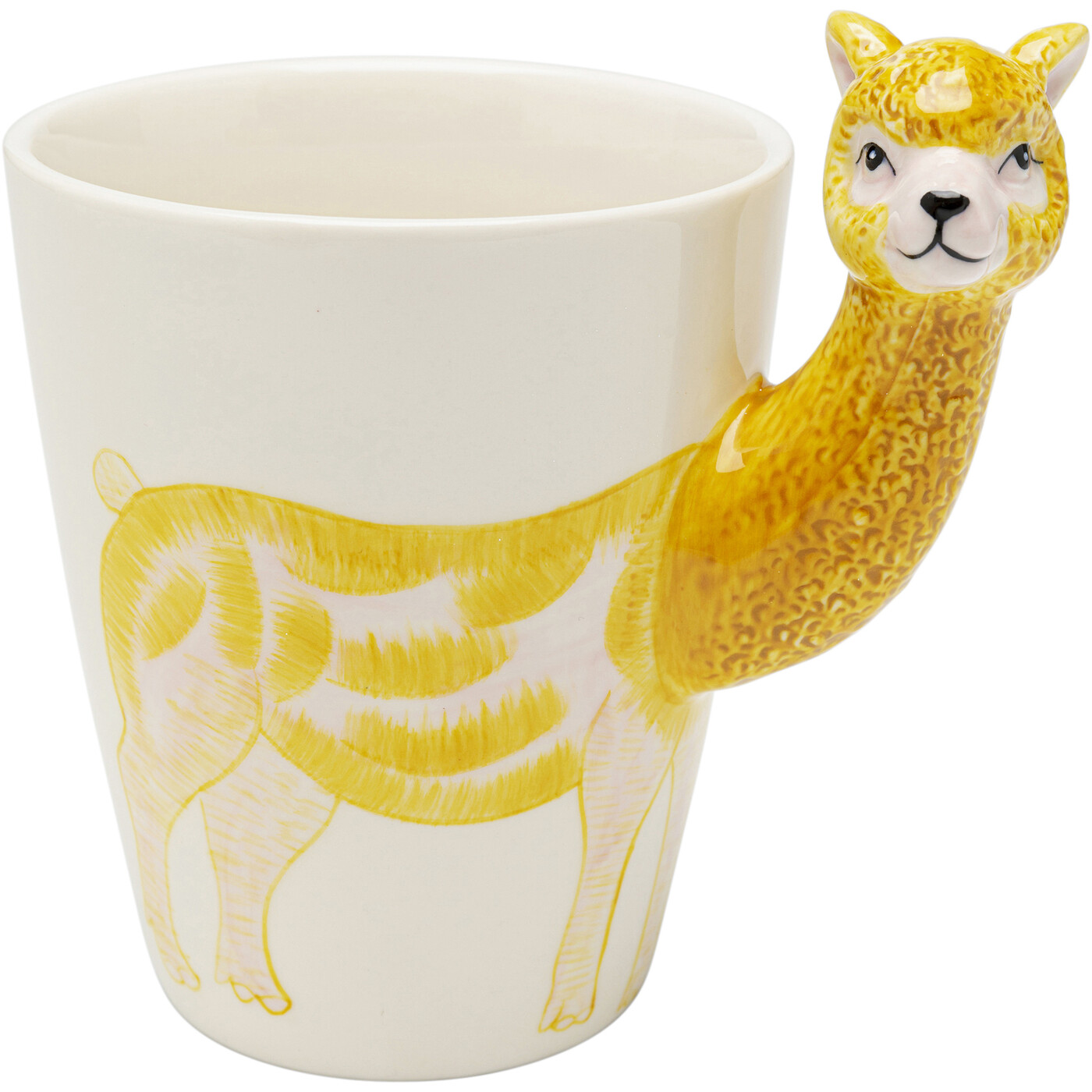 Кружка Funny Animal Alpaca «Альпака» 12 см от KARE Design