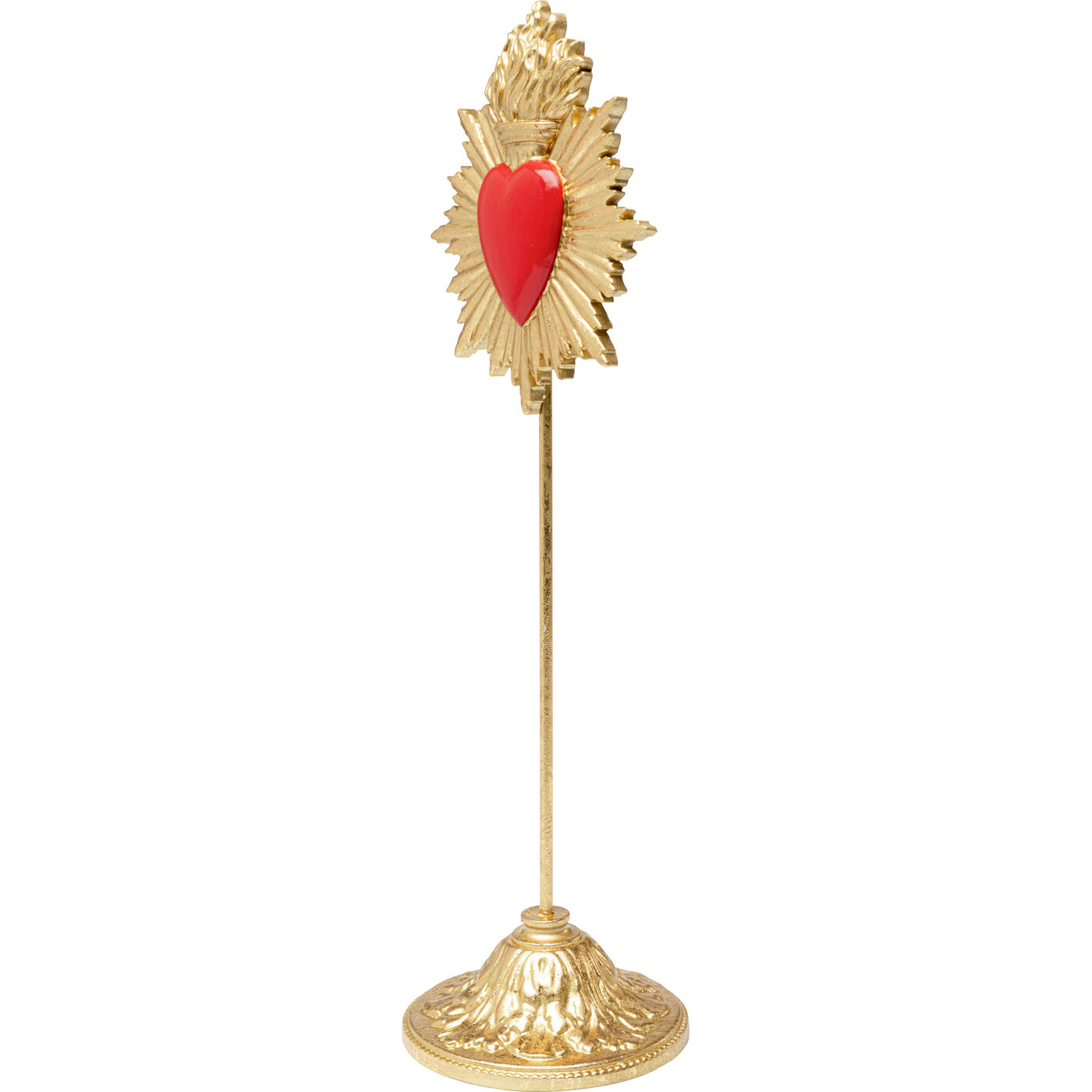 Объект декоративный Flaming Heart «Пылающее сердце» 31 см