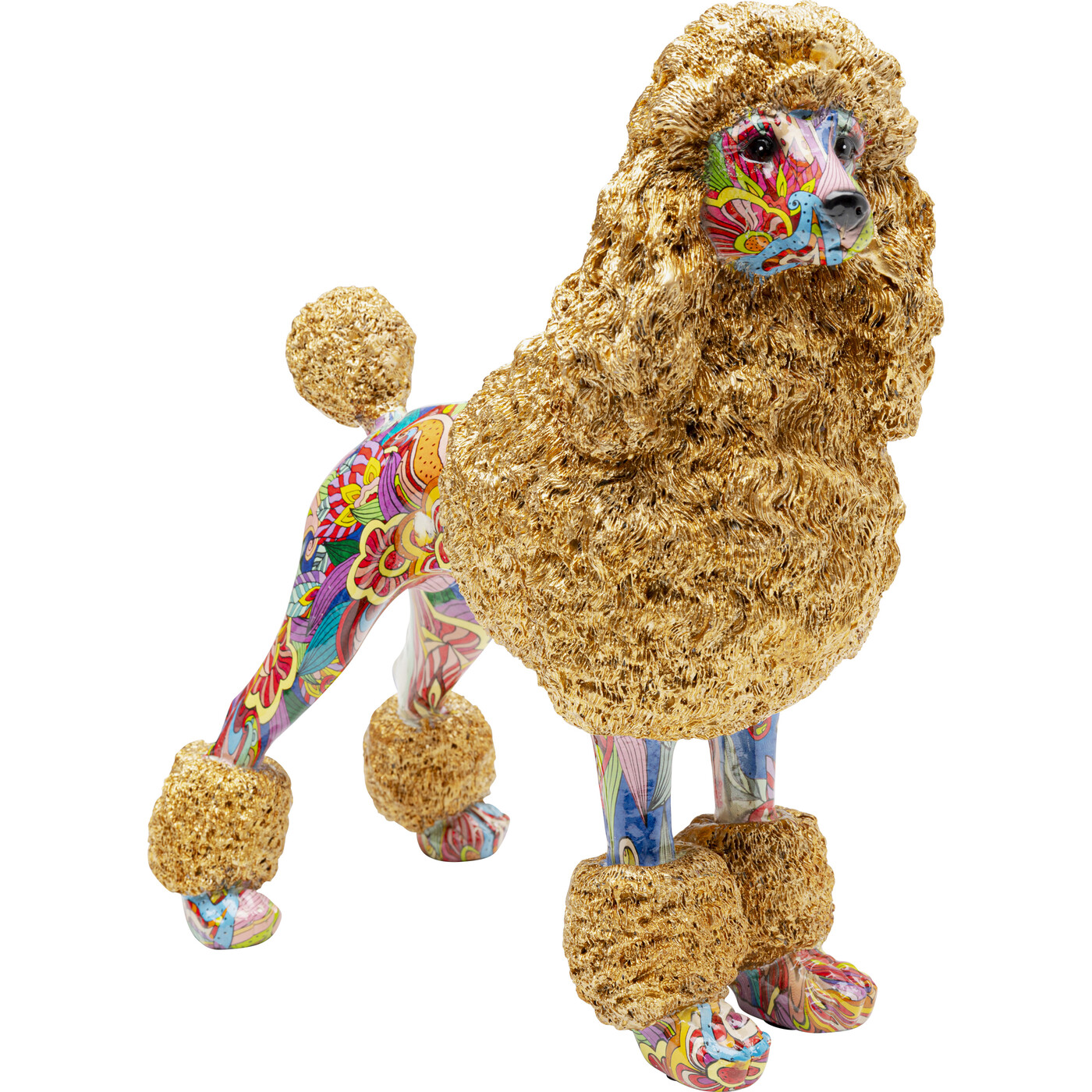 Фигура декоративная Graffiti Poodle «Пудель-граффити» 34 см от KARE Design