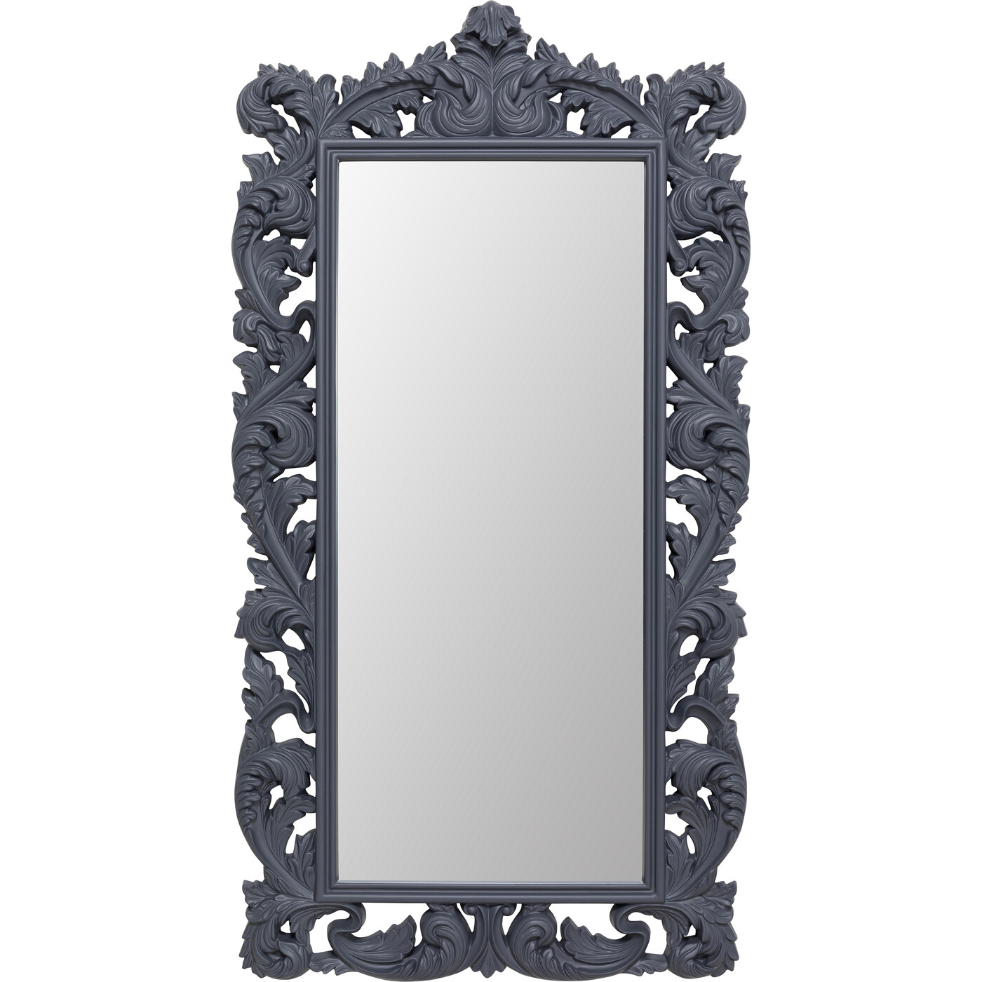 Зеркало настенное Baroque Valentina Grey 100x190 см от KARE Design