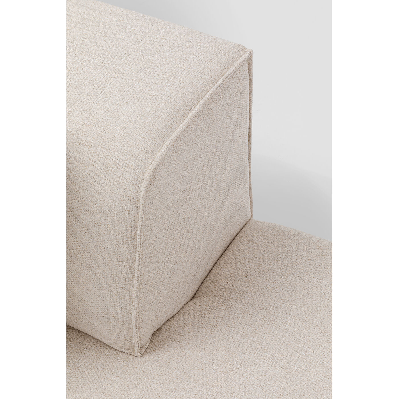 Оттоманка левосторонняя Infinity Ottomane Elements Cream Left от KARE Design