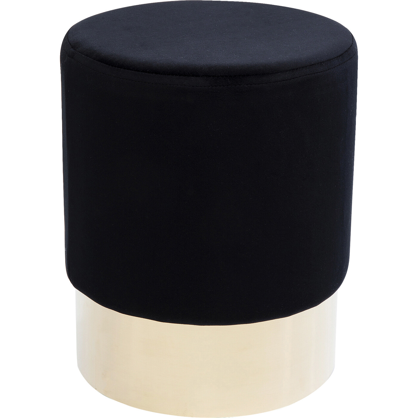 Пуф Cherry Black Brass Ø35 см от KARE Design