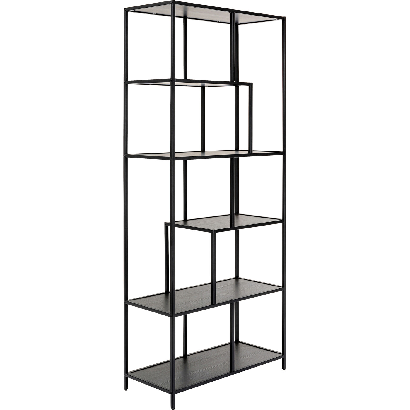 Стеллаж Loftie Black 77x185 см от KARE Design