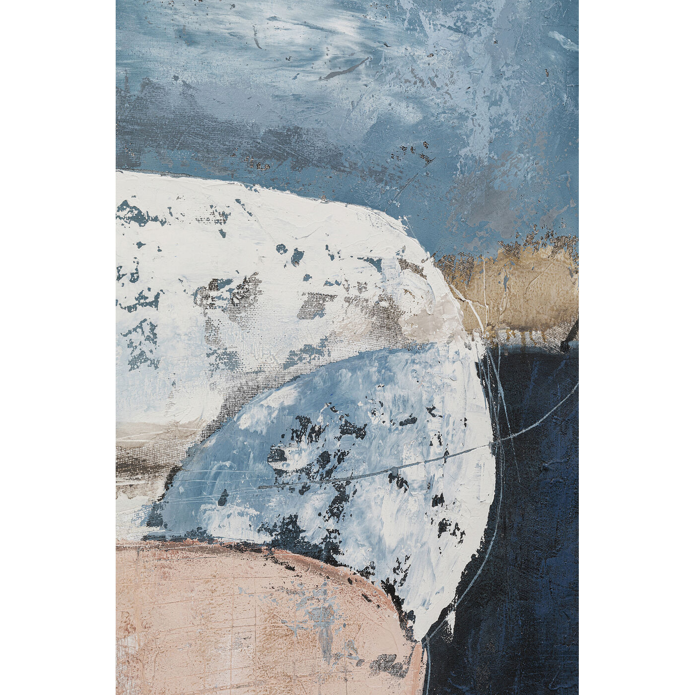 Картина на холсте Art Ovals «Овалы» 90x120 см от KARE Design