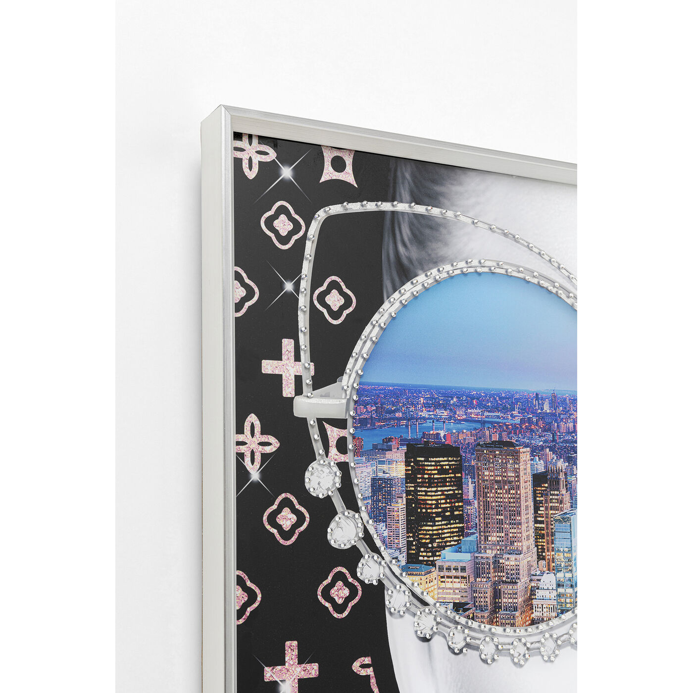 Картина в раме NY View «Нью-Йорк» 80x80 см от KARE Design