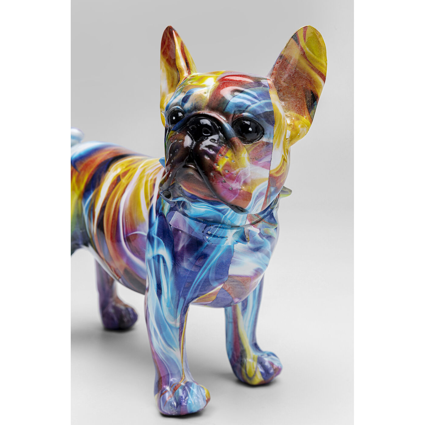 Фигура декоративная Frenchie Colorful «Разноцветный бульдог» от KARE Design