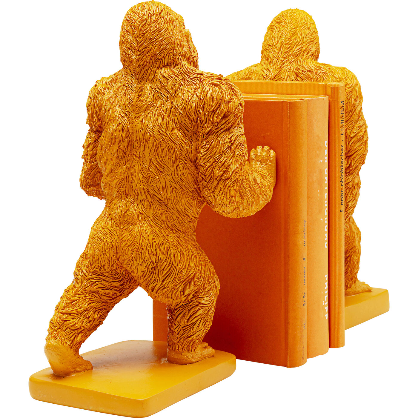 Держатель для книг Gorilla «Горилла» (2 шт), Оранжевый от KARE Design
