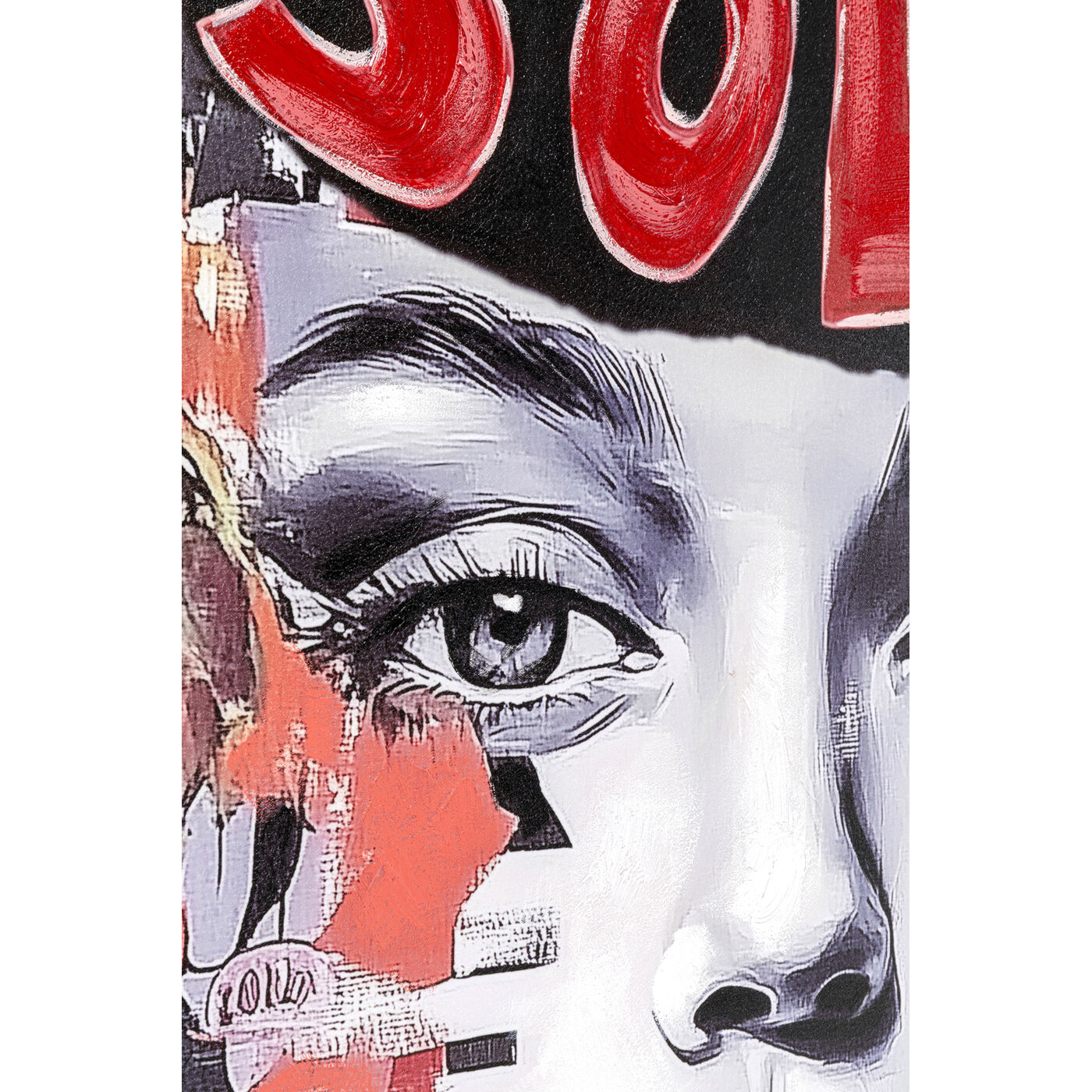 Картина в раме Seventies Collage «Ретро-коллаж 70-х» 50x40 см от KARE Design