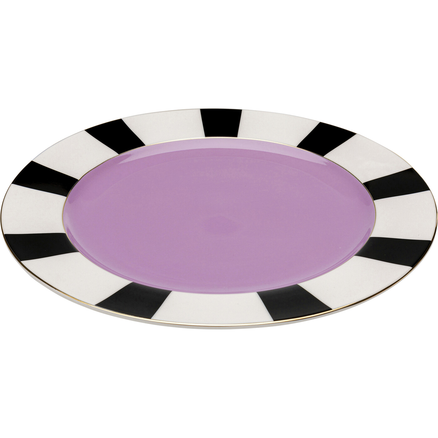 Тарелка Harlequin Purple Ø31cm от KARE Design