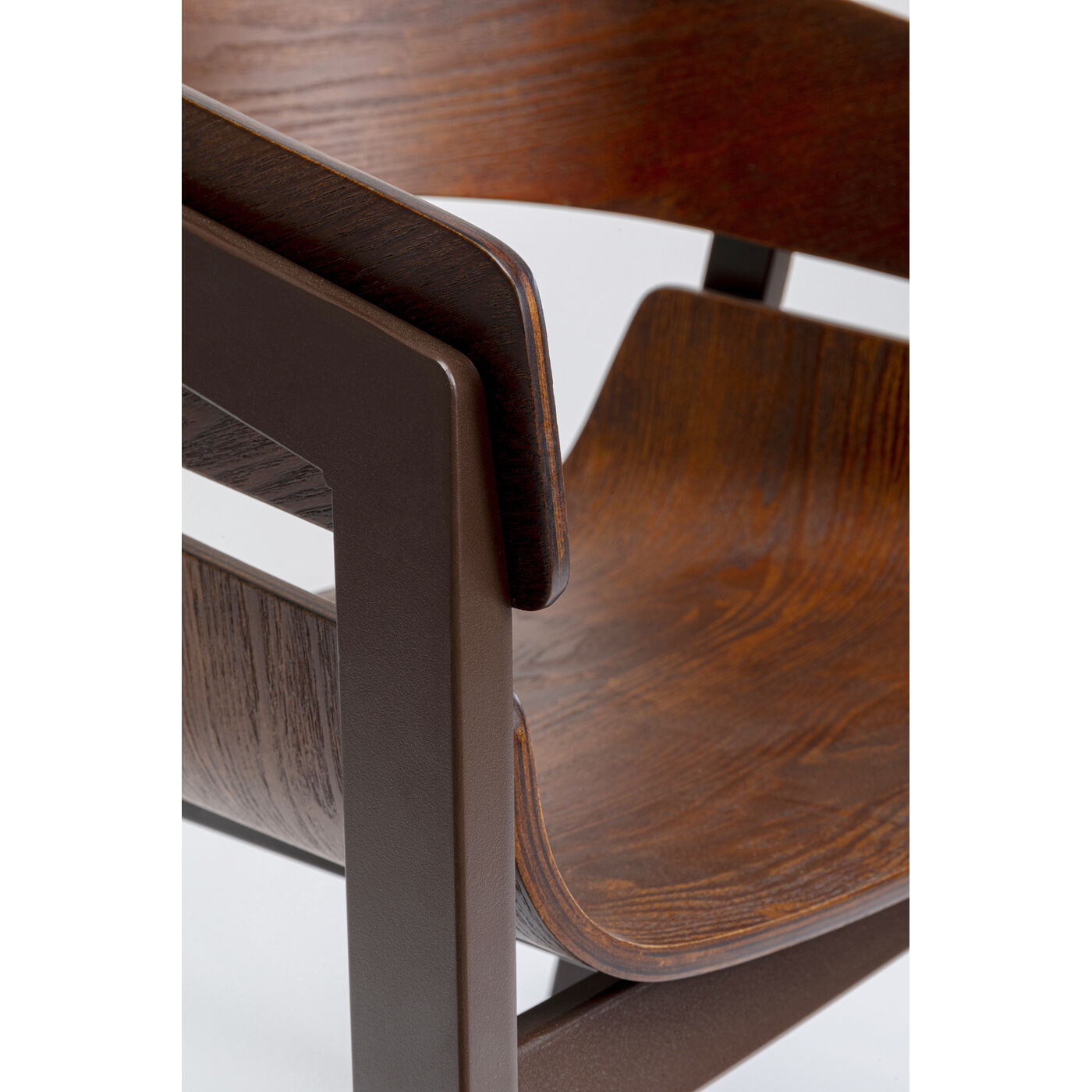 Стул с подлокотниками Biarritz Brown от KARE Design