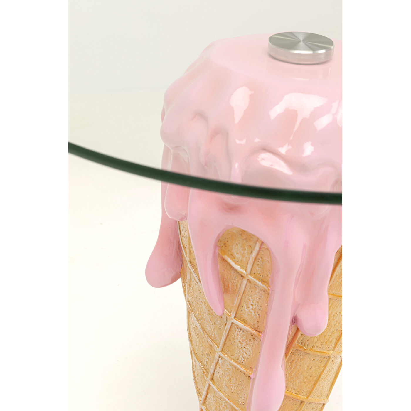 Приставной стол Ice Cream "Мороженое" Ø45cm от KARE Design