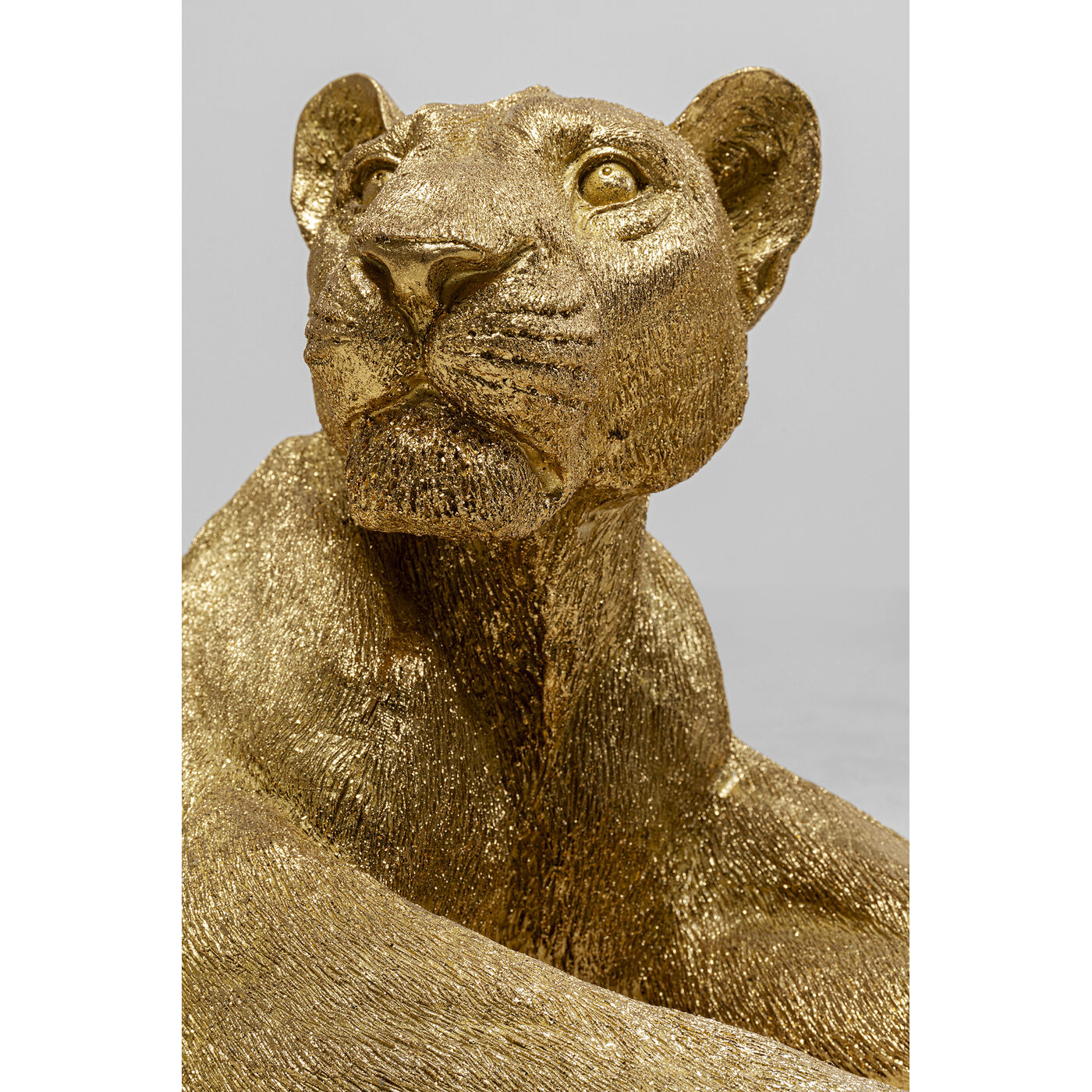 Объект декоративный Lion «Лев», Золотой от KARE Design