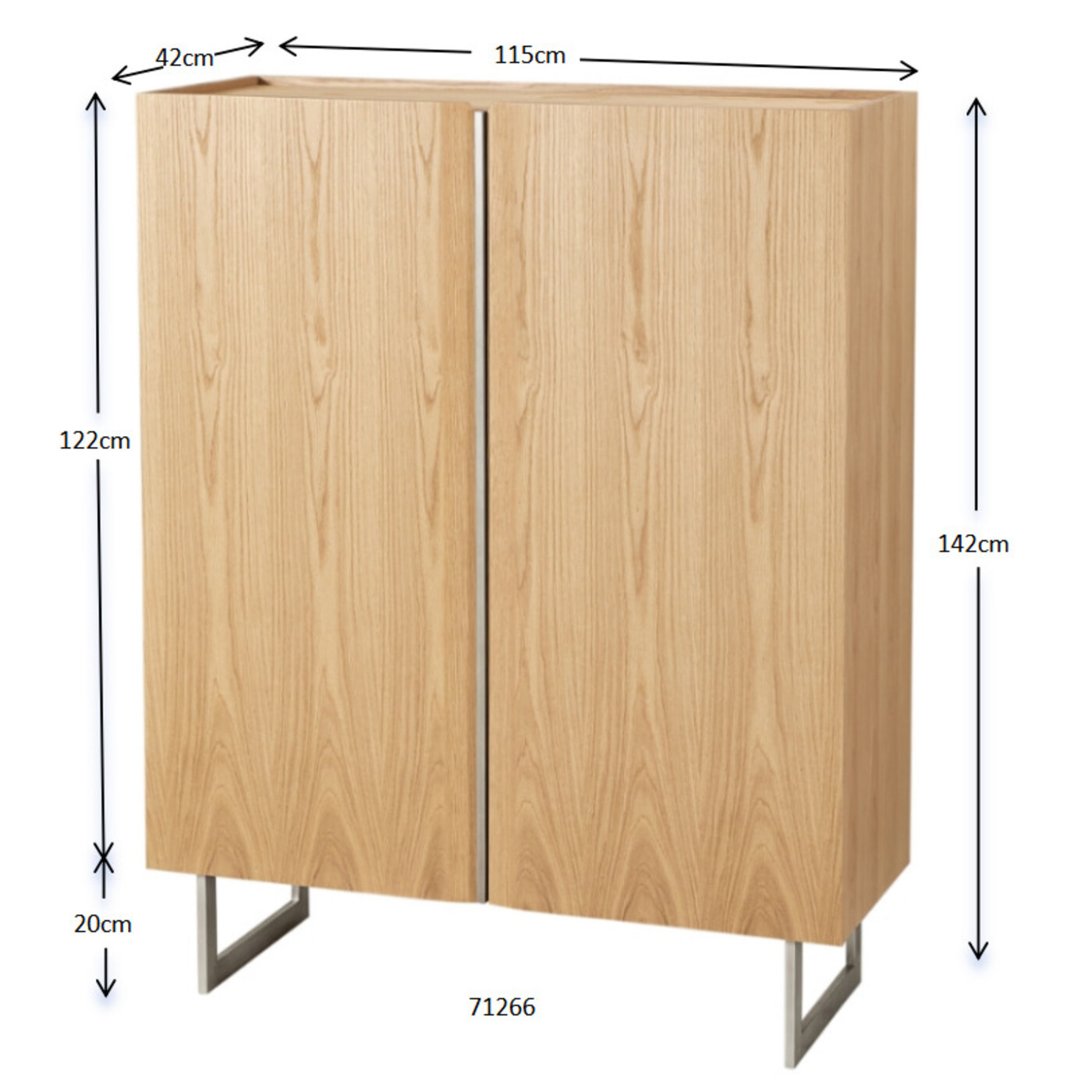 Барный шкаф Giulio 115x142cm от KARE Design