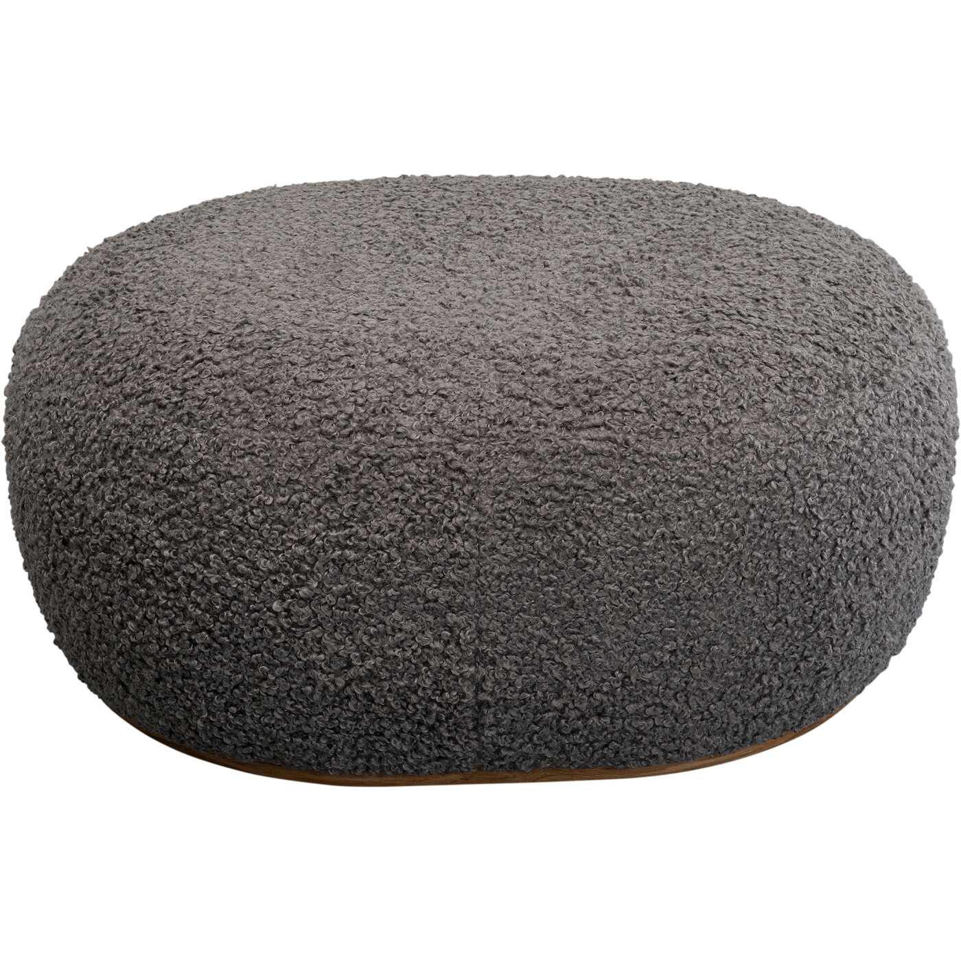 Скамья Pebble Boucle Grey 81 см от KARE Design