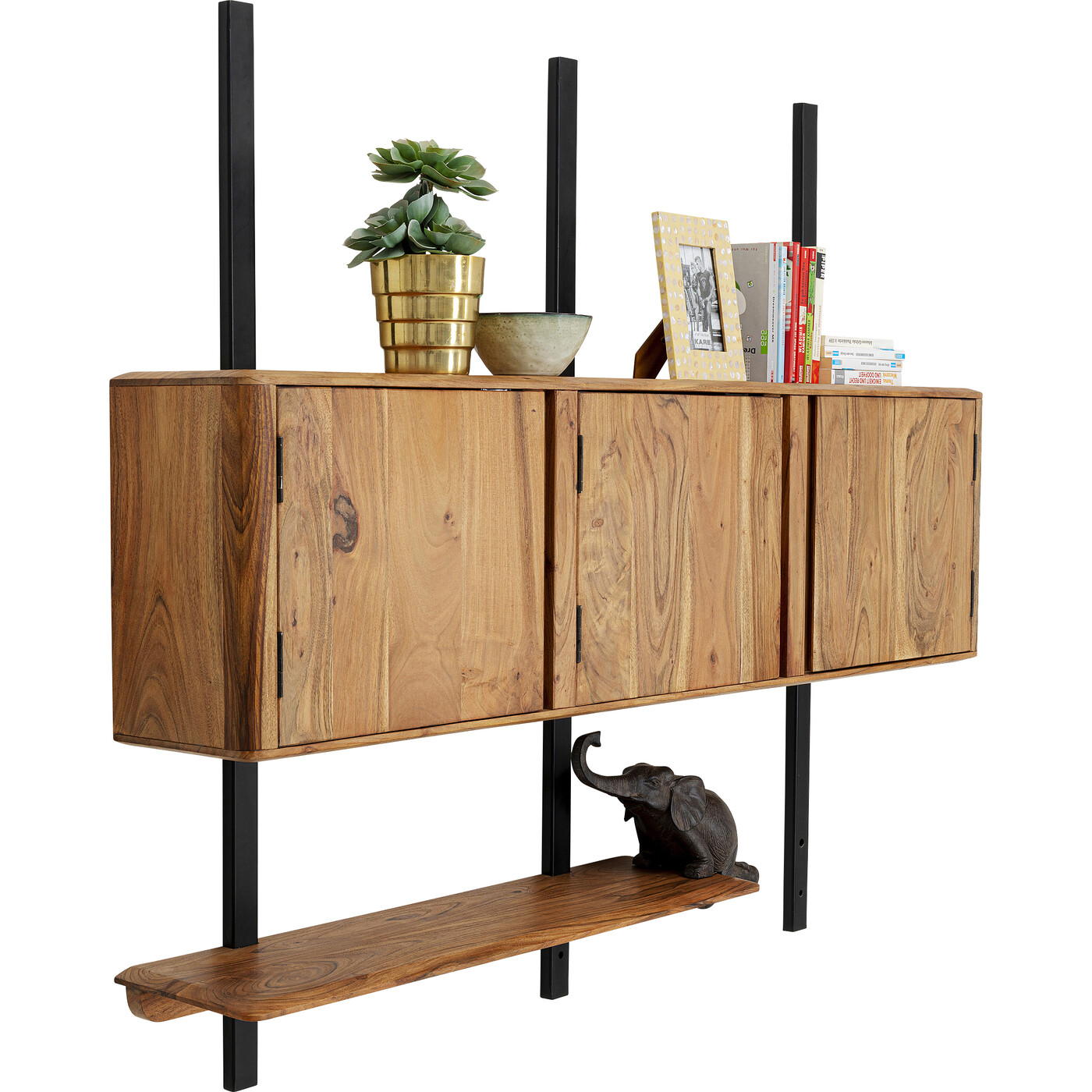 Полка настенная Brooklyn Nature Wall Shelf Horizontal от KARE Design