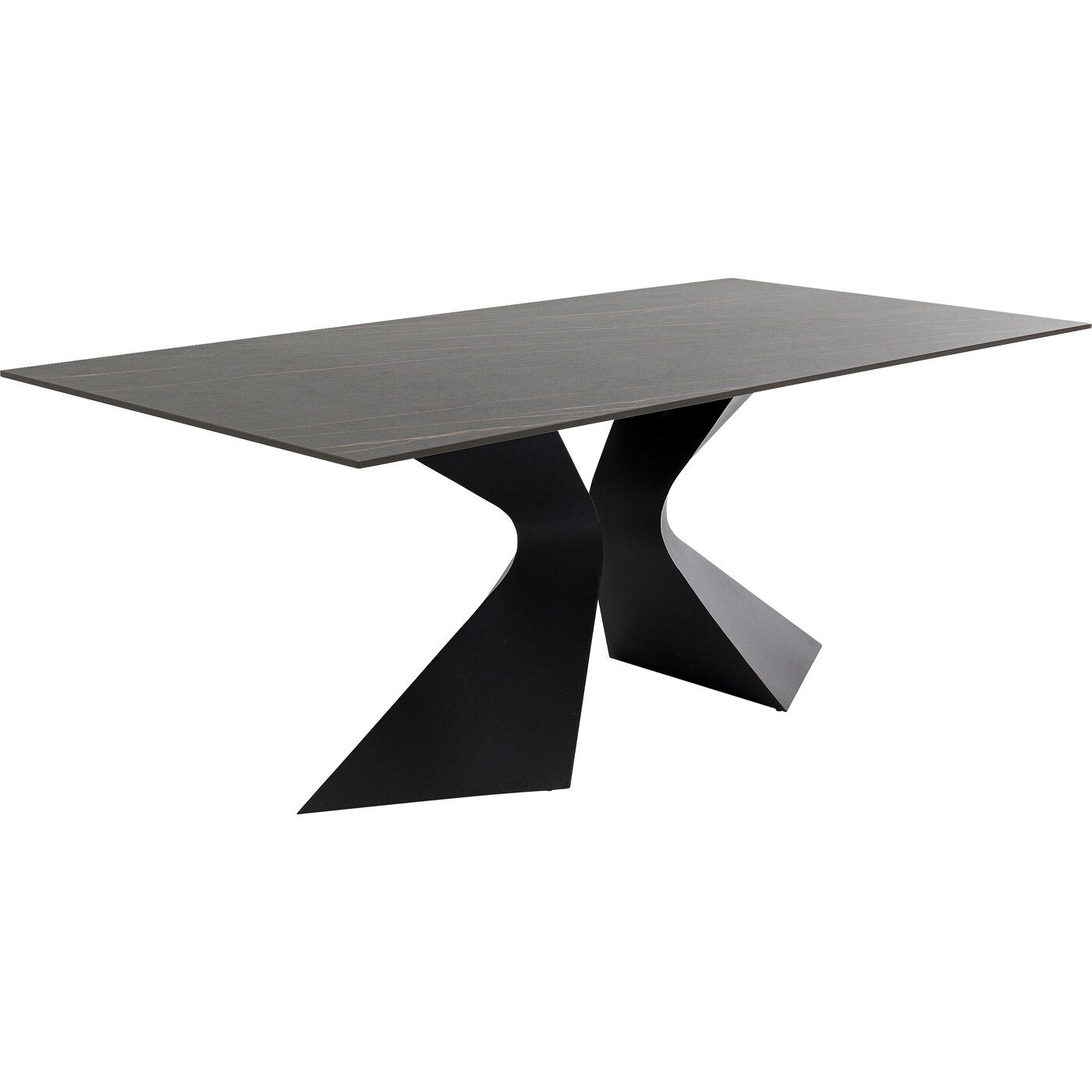 Стол обеденный Gloria Outdoor Ceramic Black 180x90 см от KARE Design