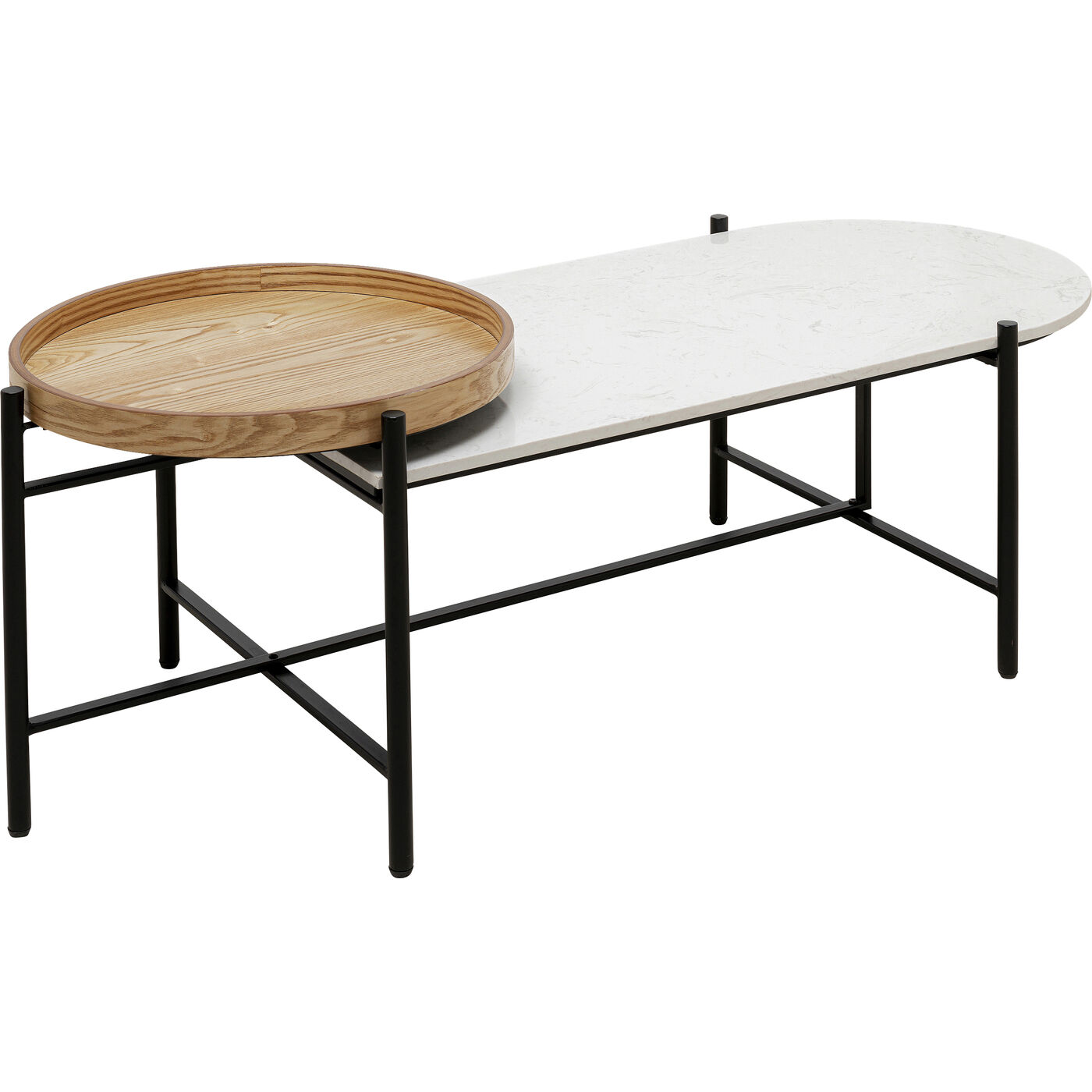 Стол кофейный Layered 128x55 см от KARE Design