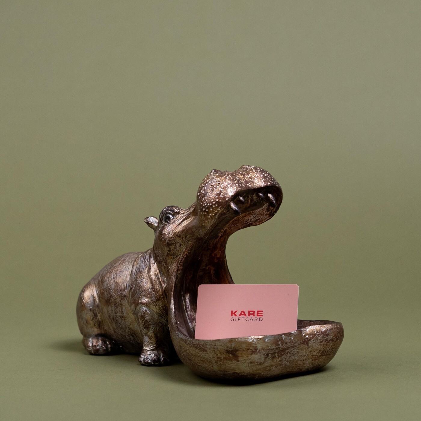 Фигура декоративная Hungry Hippo «Голодный бегемот» от KARE Design