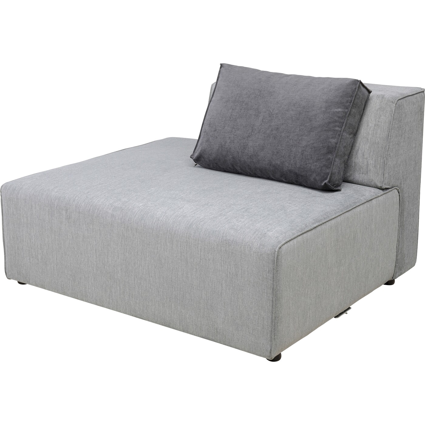 Оттоманка угловая левосторонняя Semi Infinity Elements Grey Left от KARE Design