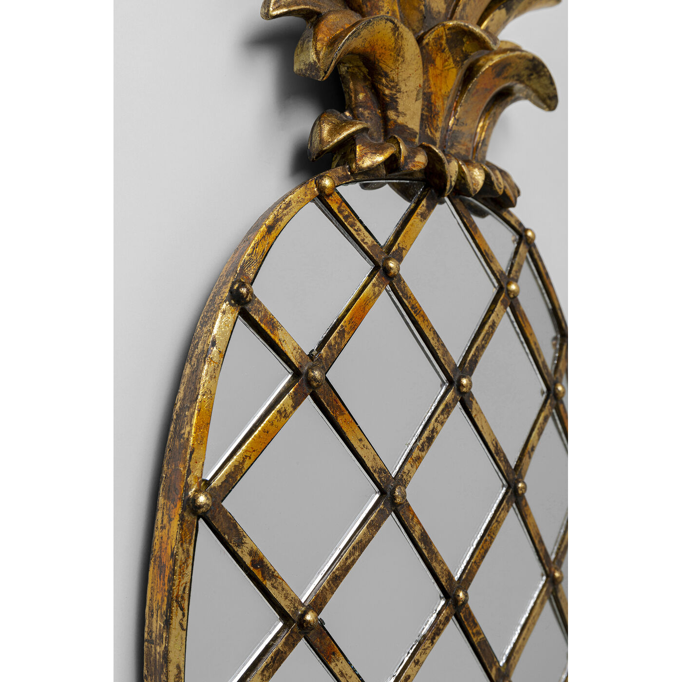 Объект настенный Pineapple «Зеркальный ананас» от KARE Design