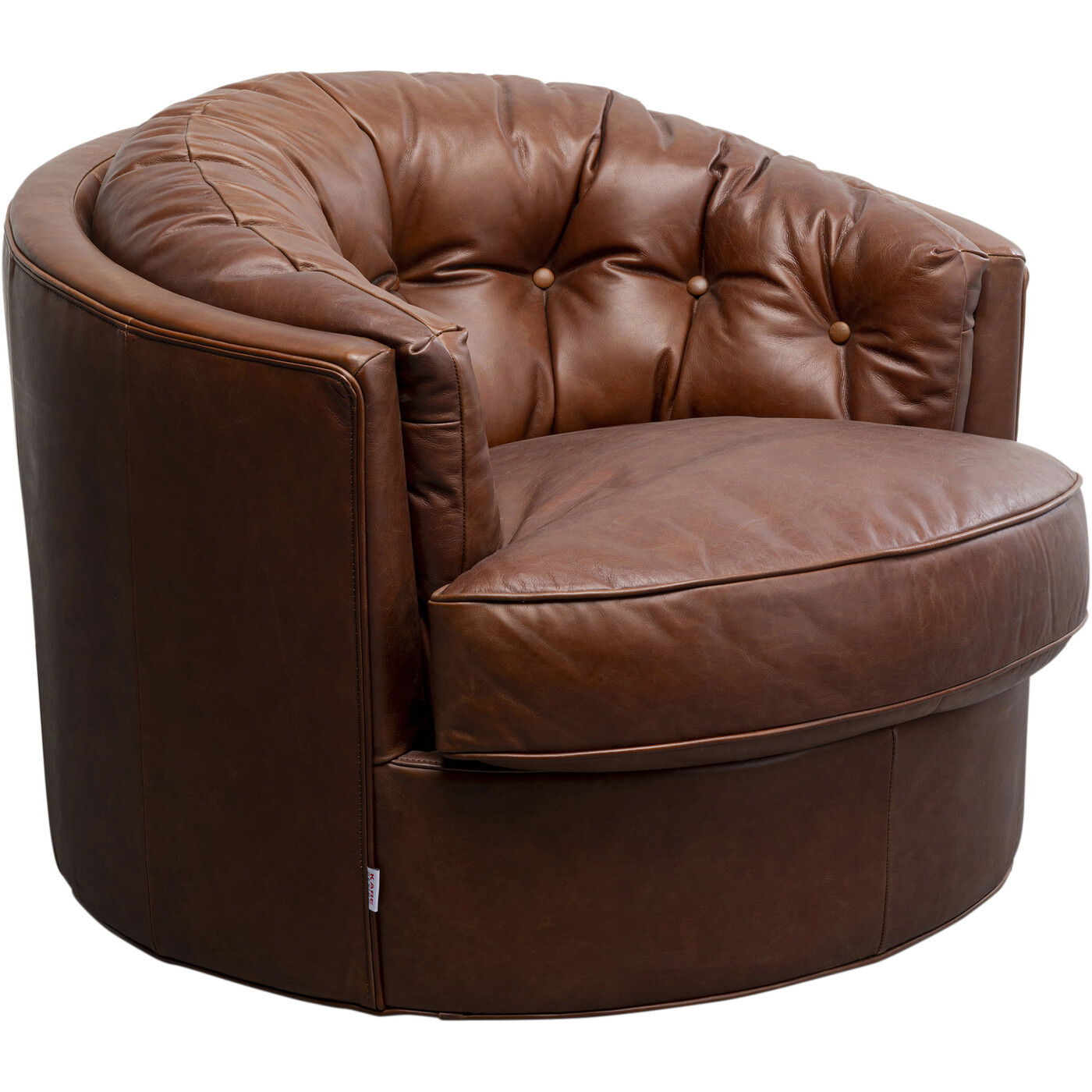 Кресло вращающееся Music Hall Brown от KARE Design