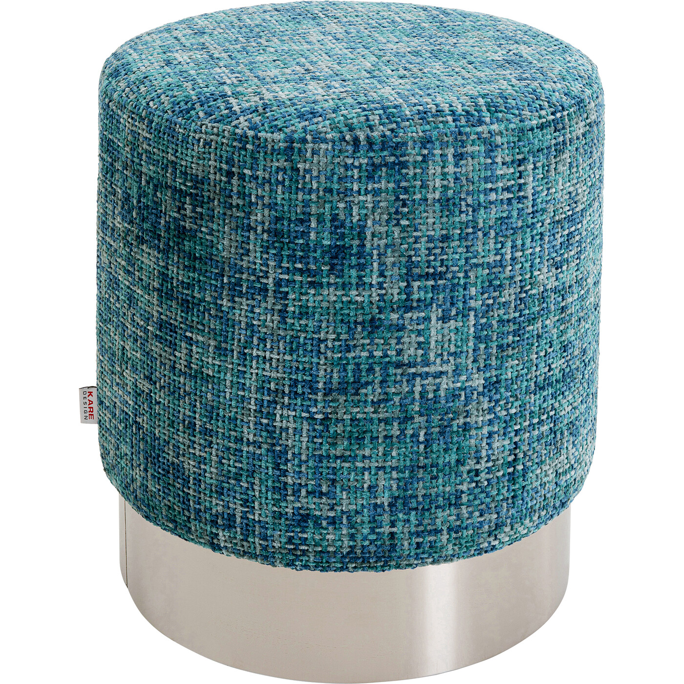 Пуф Cherry Dining Silber Light Blue Ø39cm от KARE Design