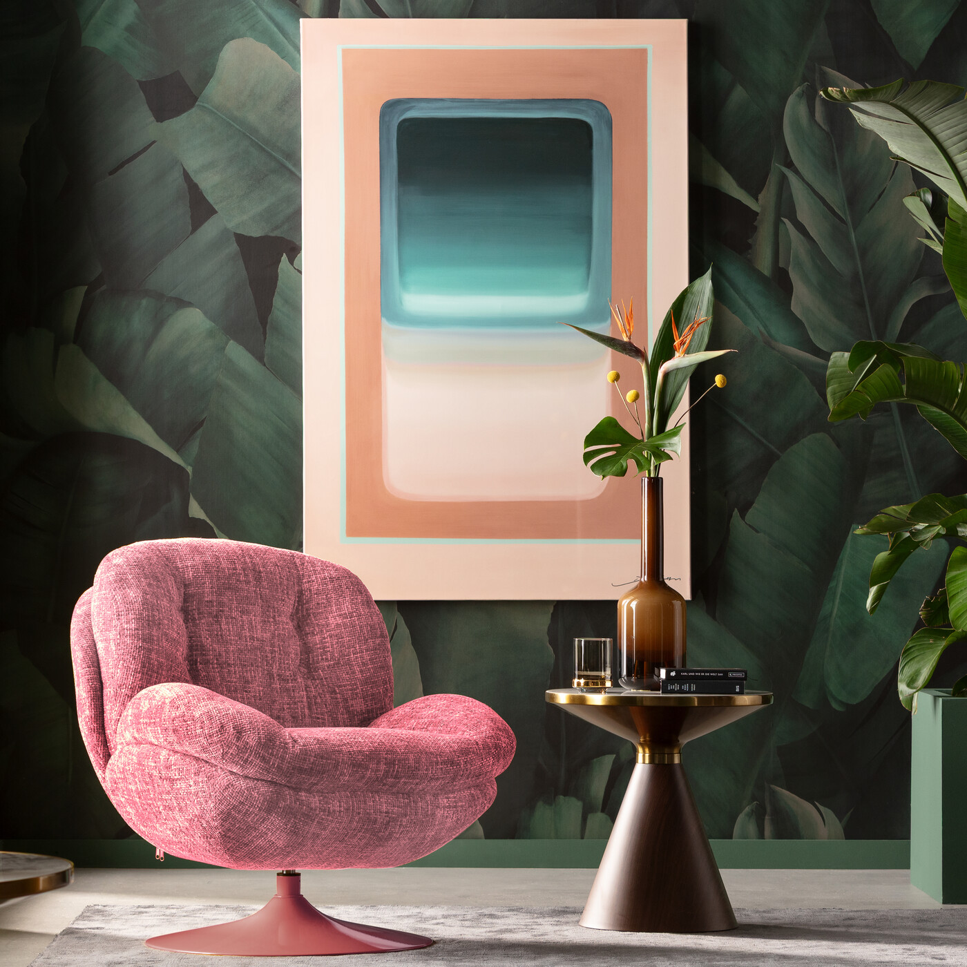 Картина Tendency Pastell «Пастельная абстракция» 150x100 см от KARE Design