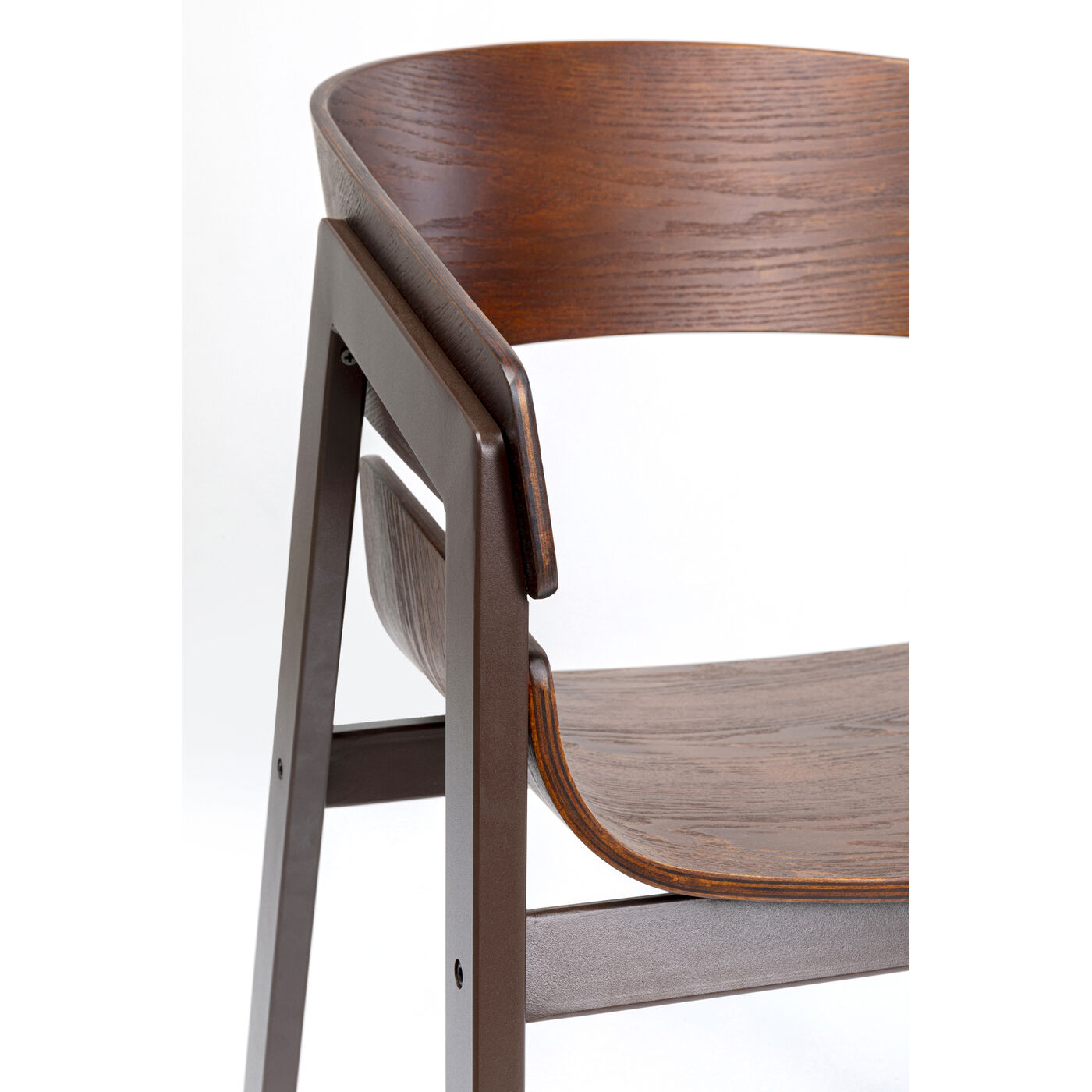 Стул с подлокотниками Biarritz Brown от KARE Design