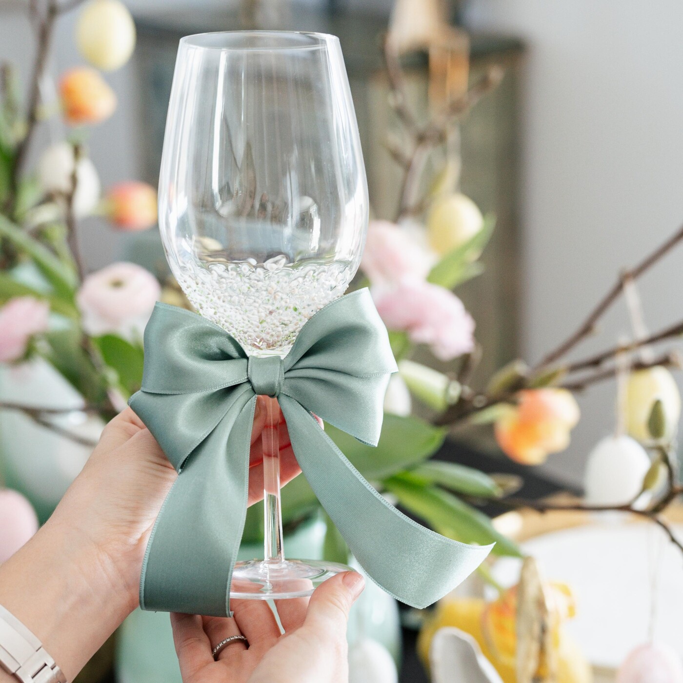 Стакан Confetti «Конфетти» 24 см, Зелёный от KARE Design