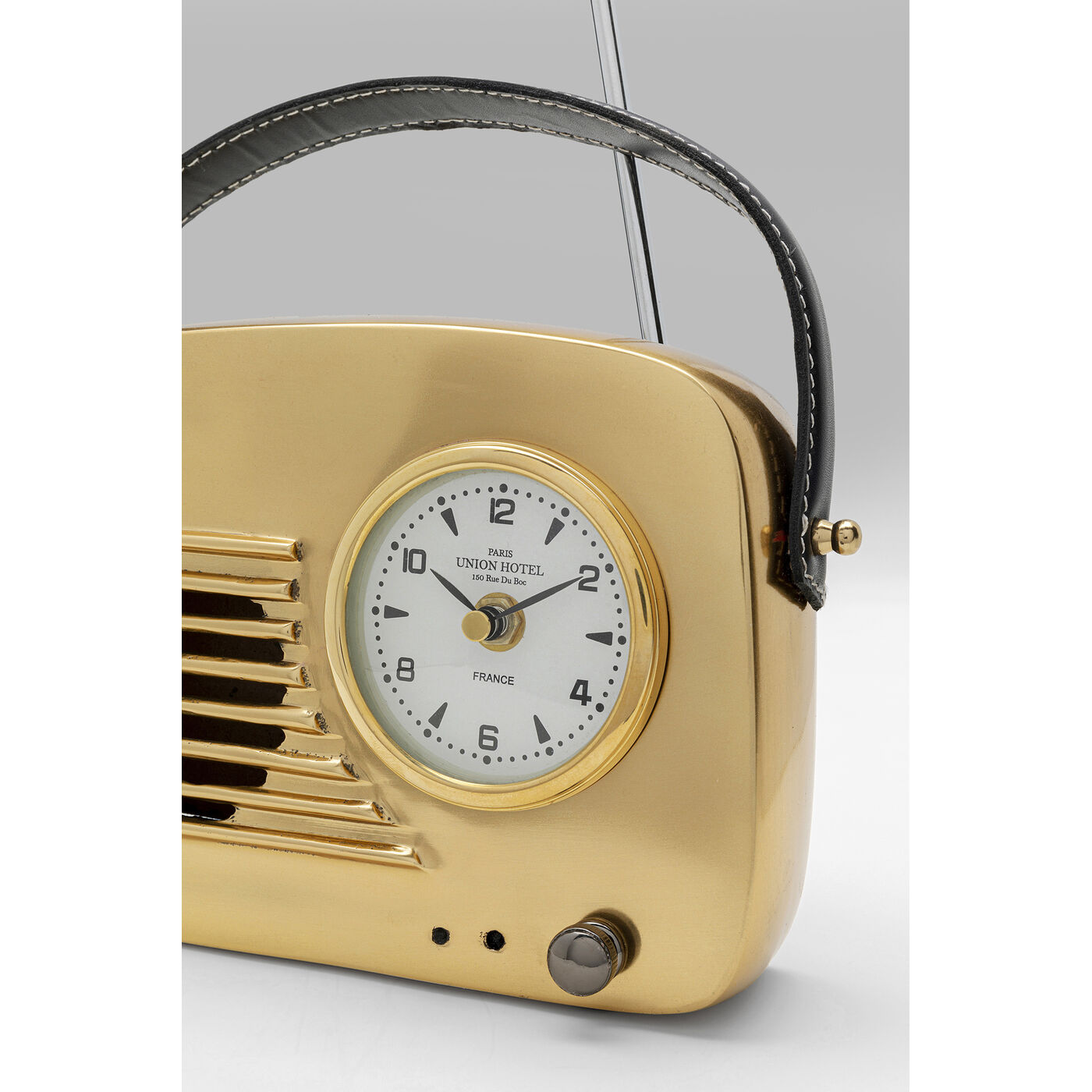Часы настольные Radio Handle «Радио с ручкой» 20x22 см от KARE Design