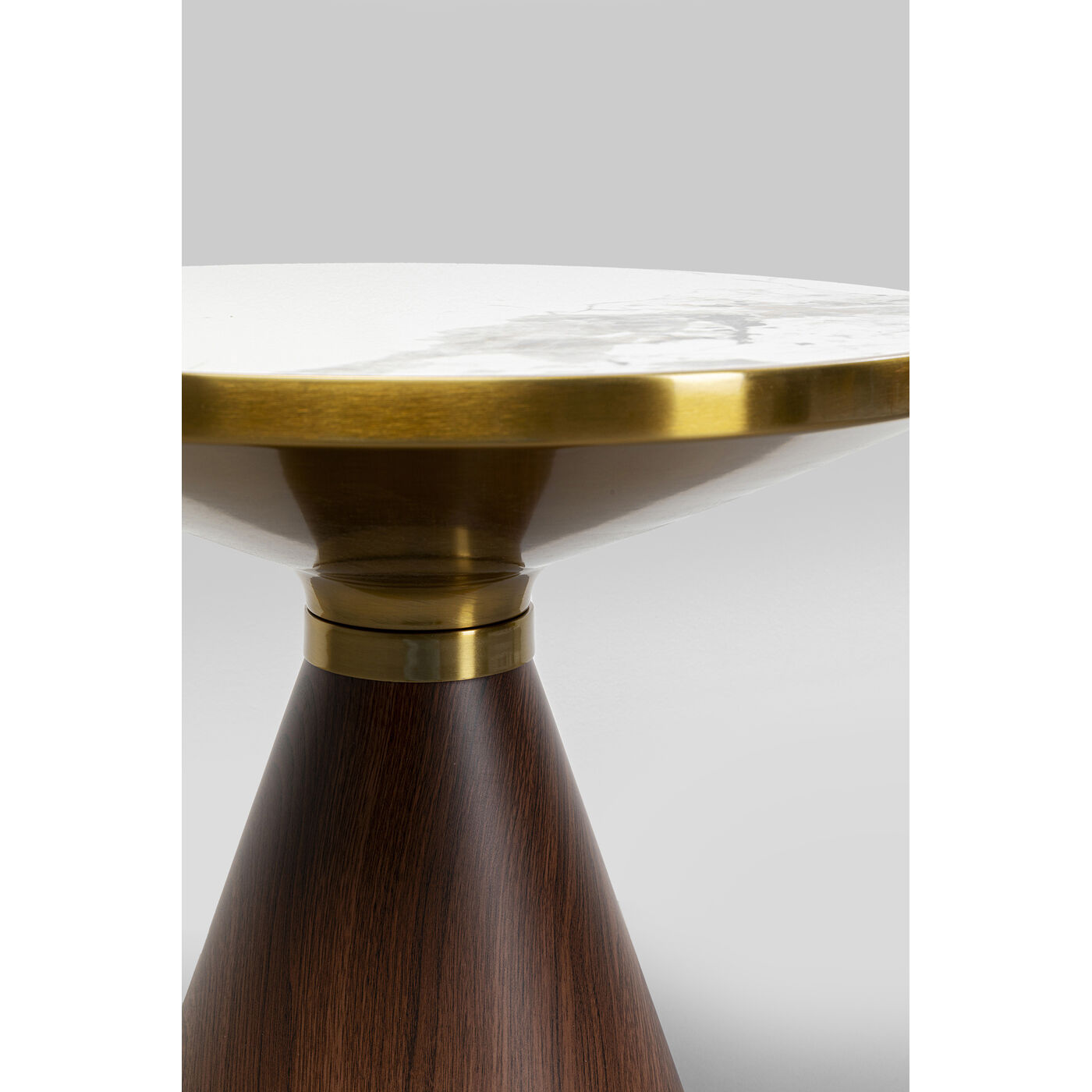 Стол кофейный Cono Marble Ø50 см от KARE Design