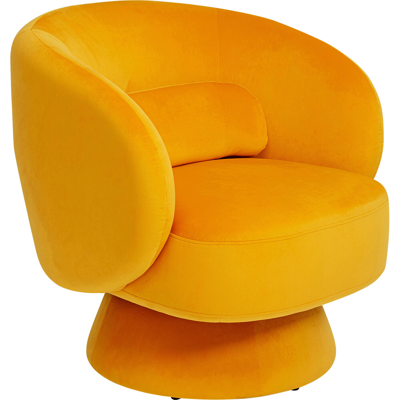 Кресло вращающееся Orion Yellow от KARE Design