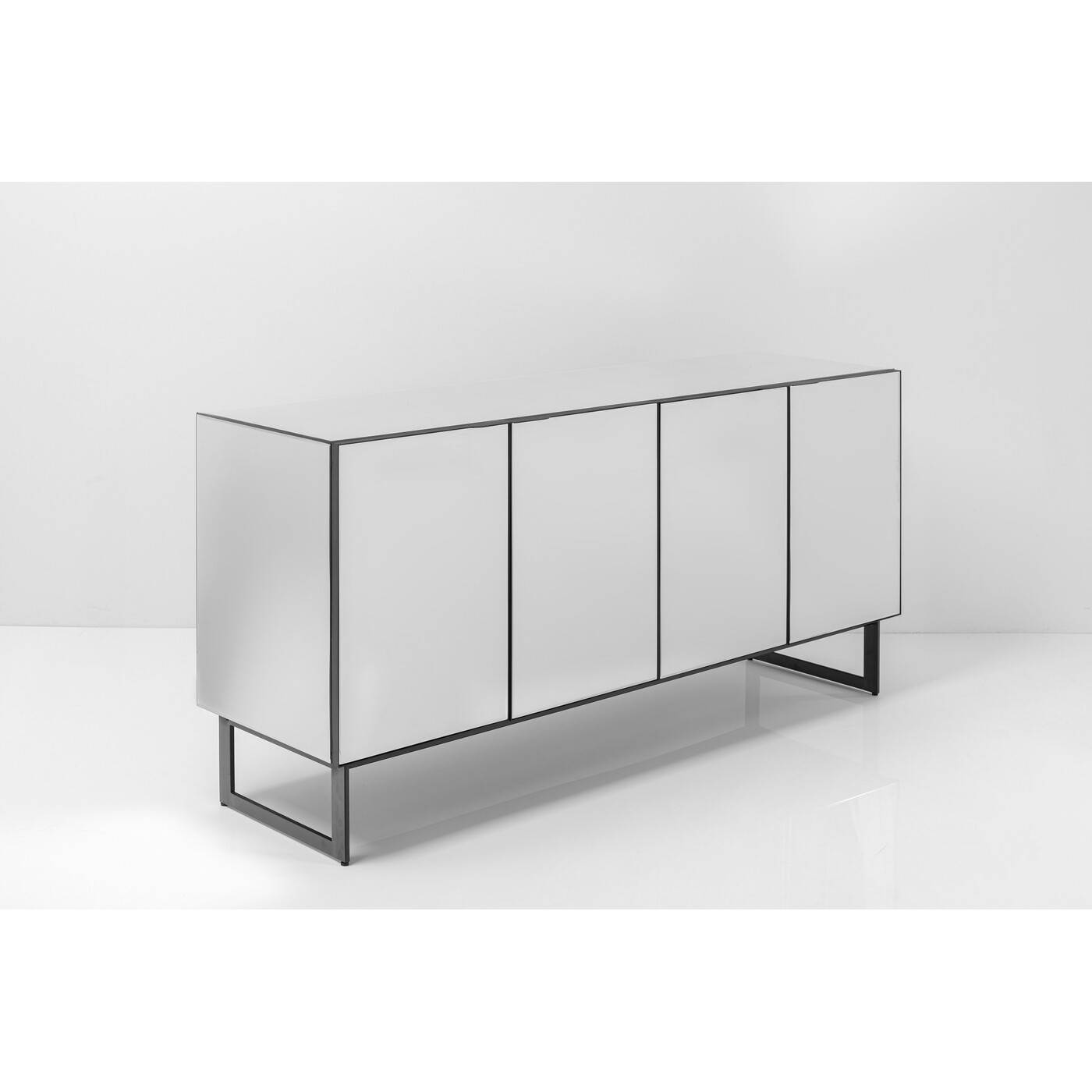 Комод широкий Soran Black 160 см от KARE Design