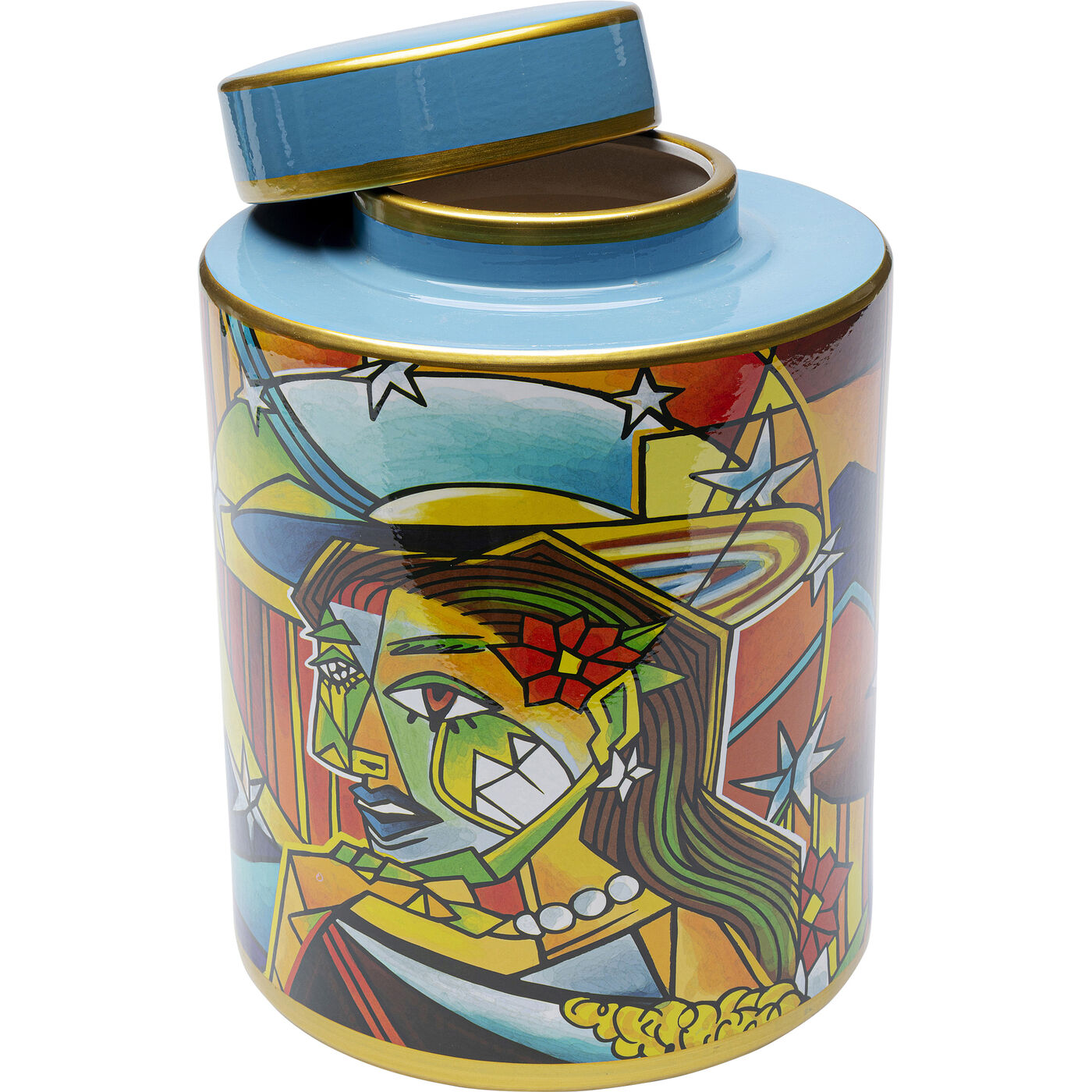 Банка декоративная Graffiti Art 27 см от KARE Design