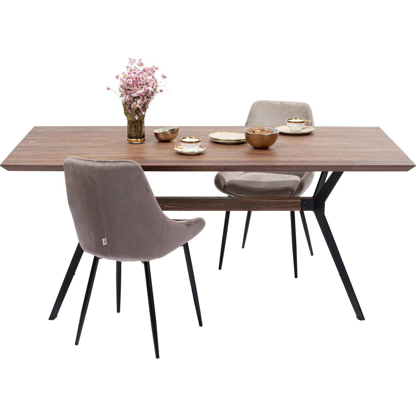 Стол Downtown Walnut 220x100 см от KARE Design