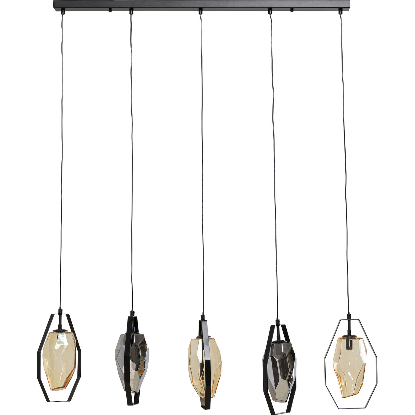 Светильник подвесной Diamond Fever Dining Black 110 см от KARE Design