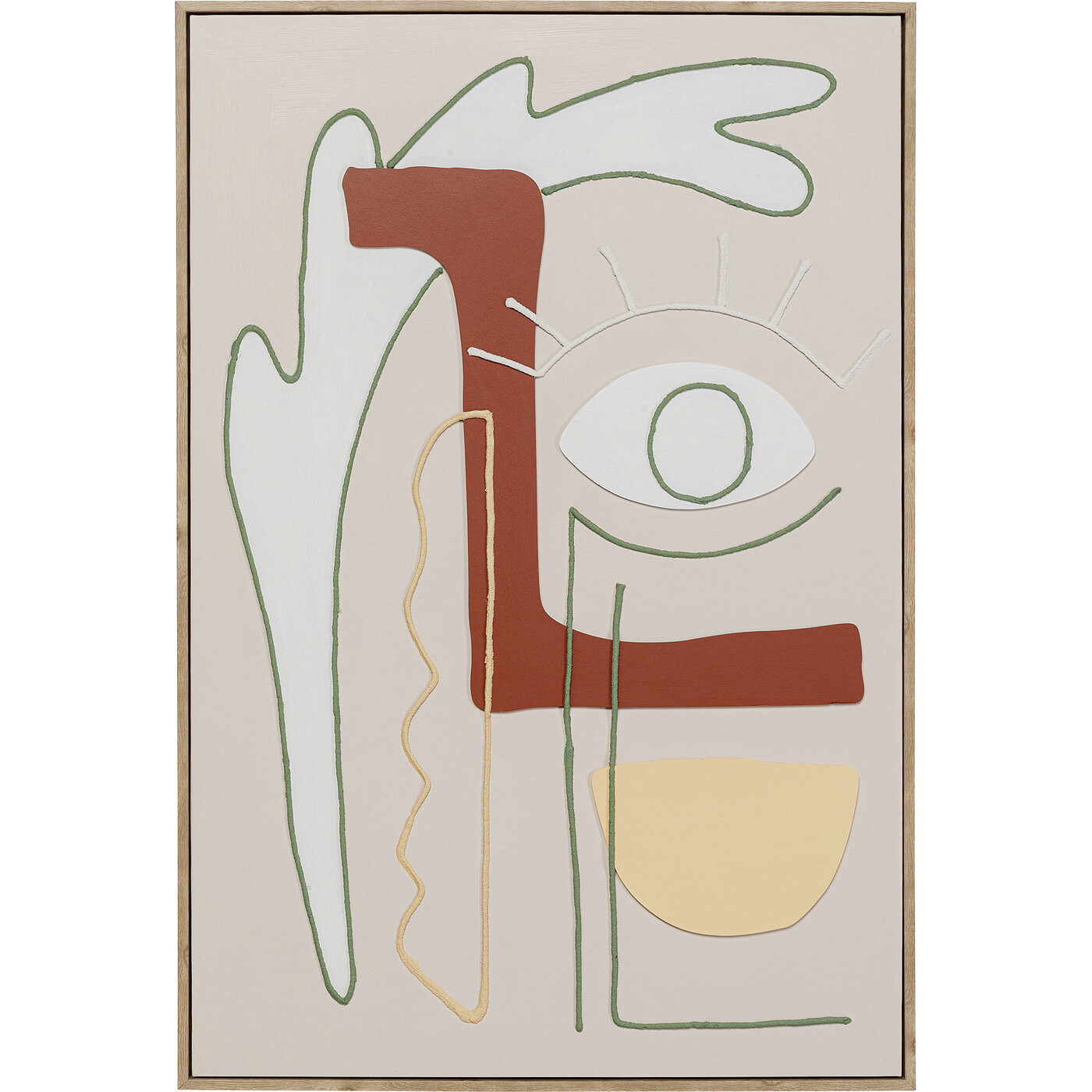 Картина на холсте Art Eye Right «Глаз» 60x90 см от KARE Design
